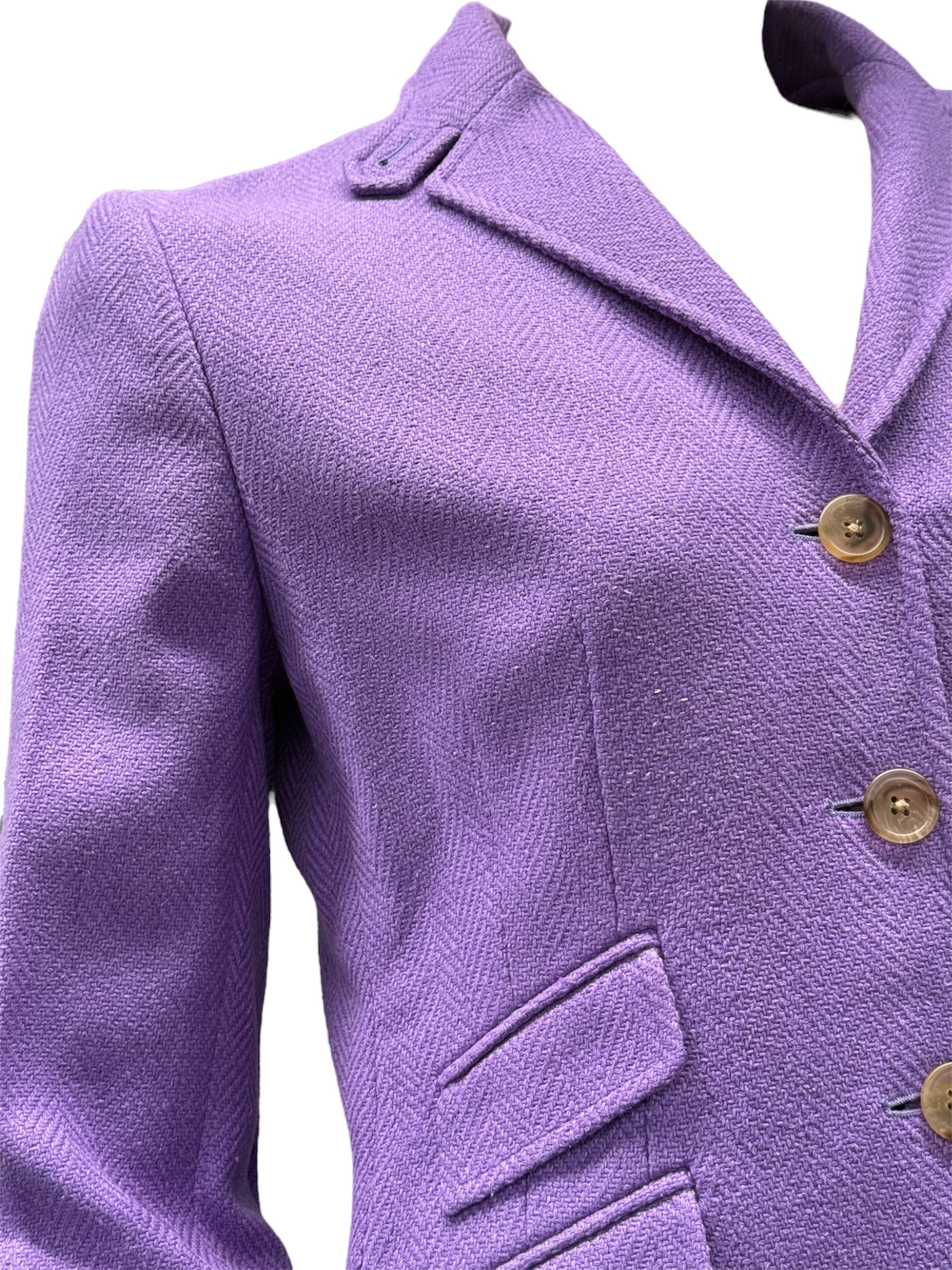 Ralph Lauren Silk-Lined Wool Blazer