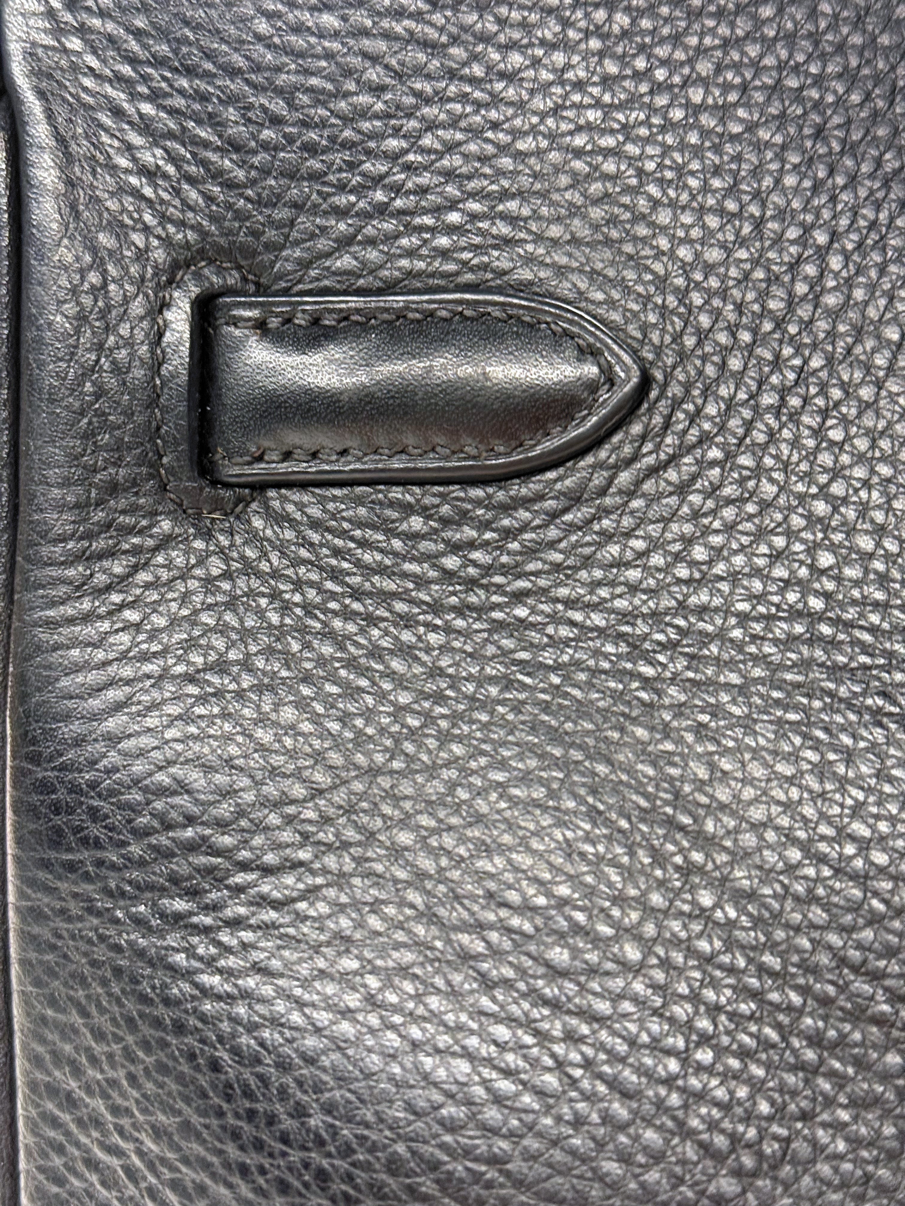 Hermès Birkin 35 Black Togo Leather Bag with Gold Hardware