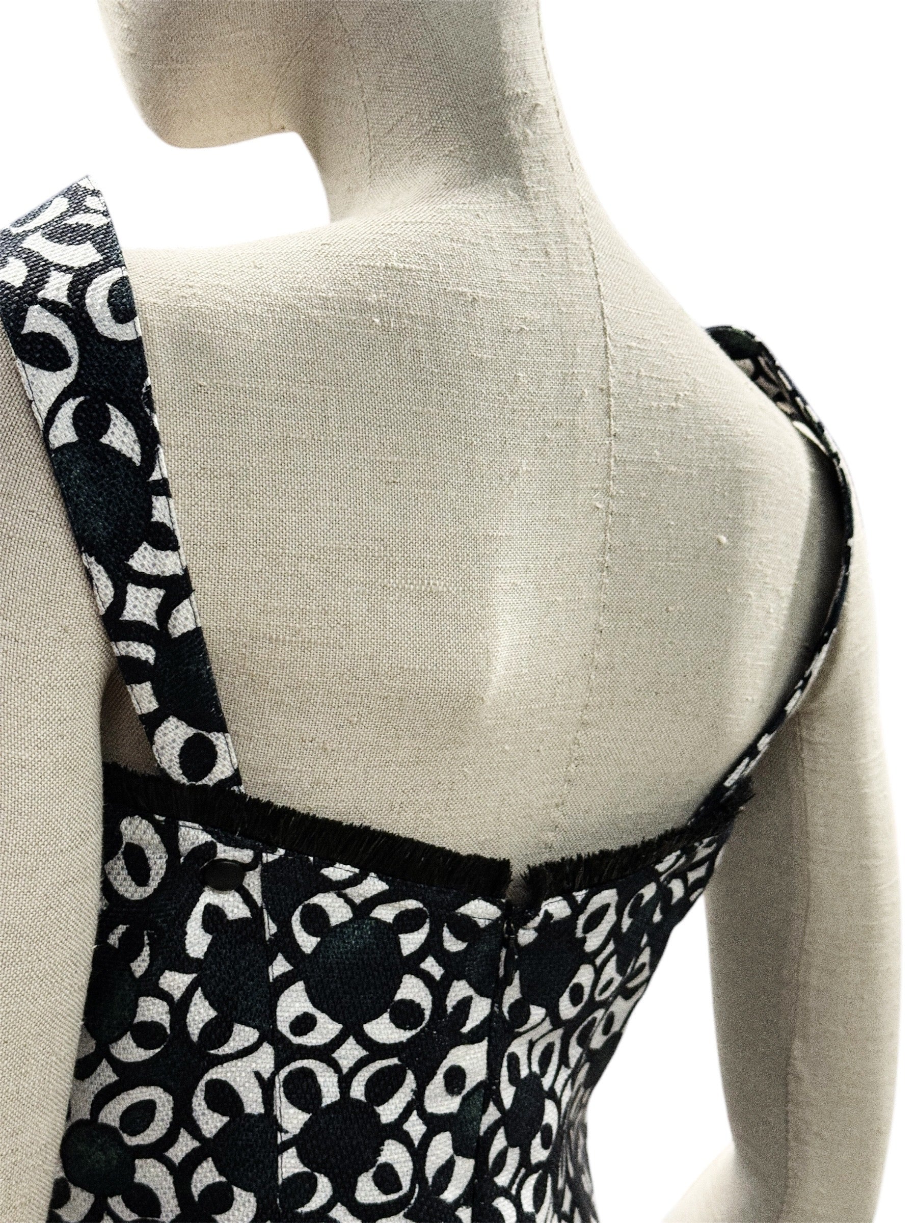 Mugler Patterned Mini Dress