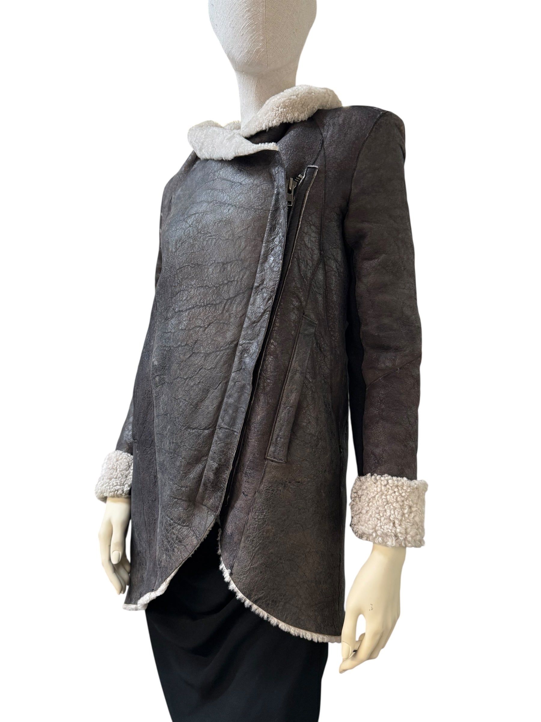 Helmut Lang Shearling Jacket - EU 36