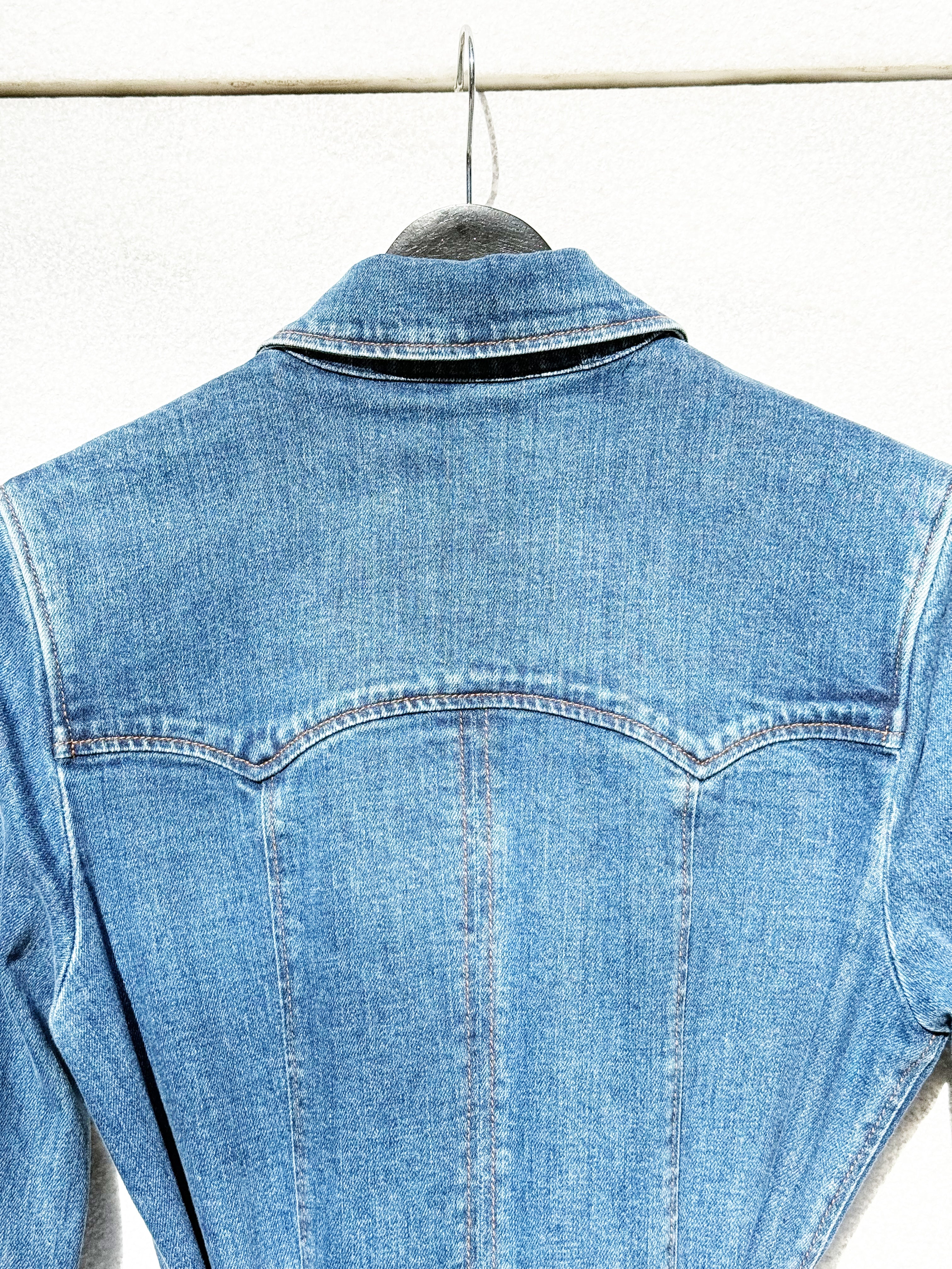 Rejina Pyo Denim Belted Dress