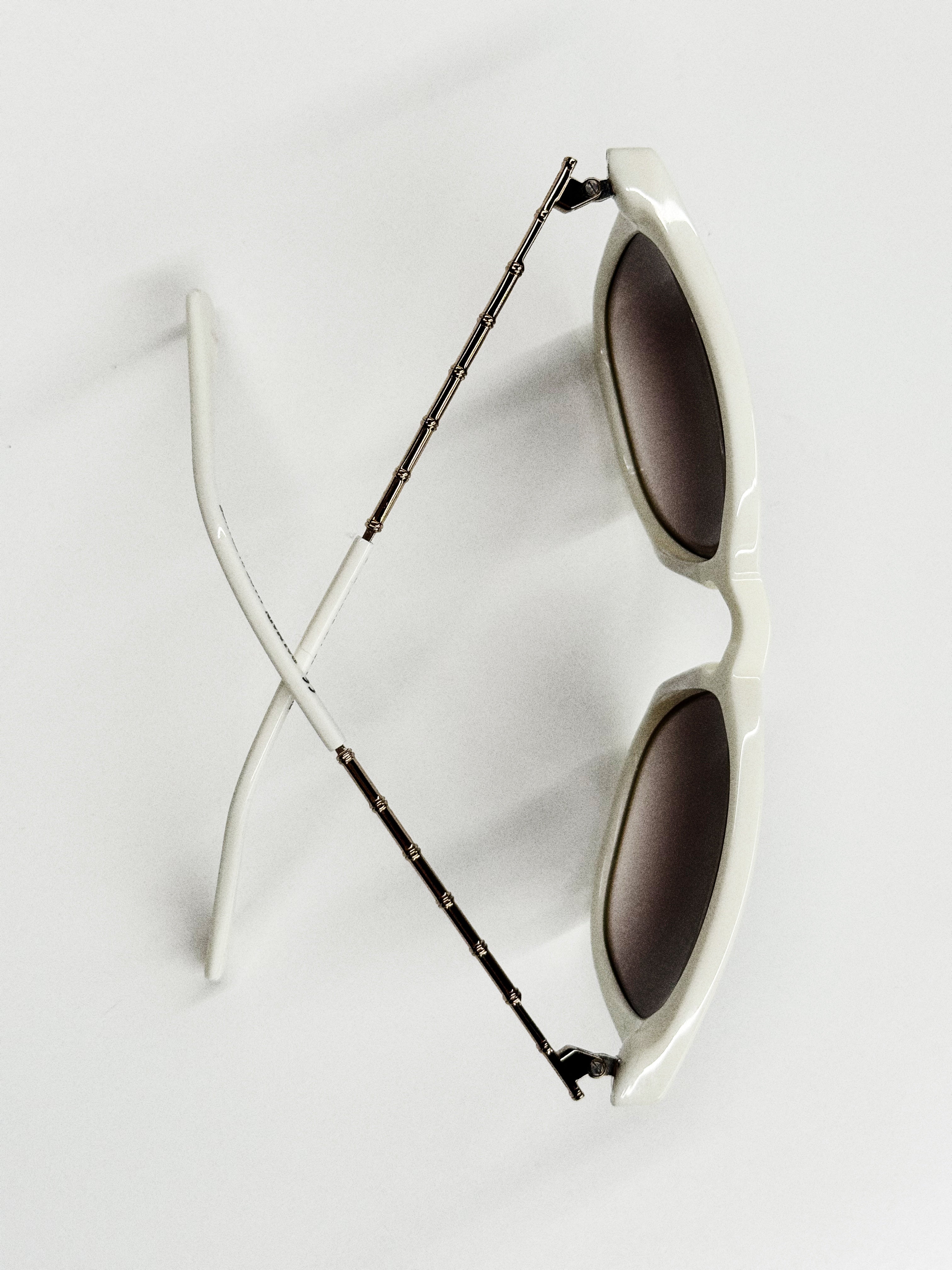 Balmain White Sunglasses