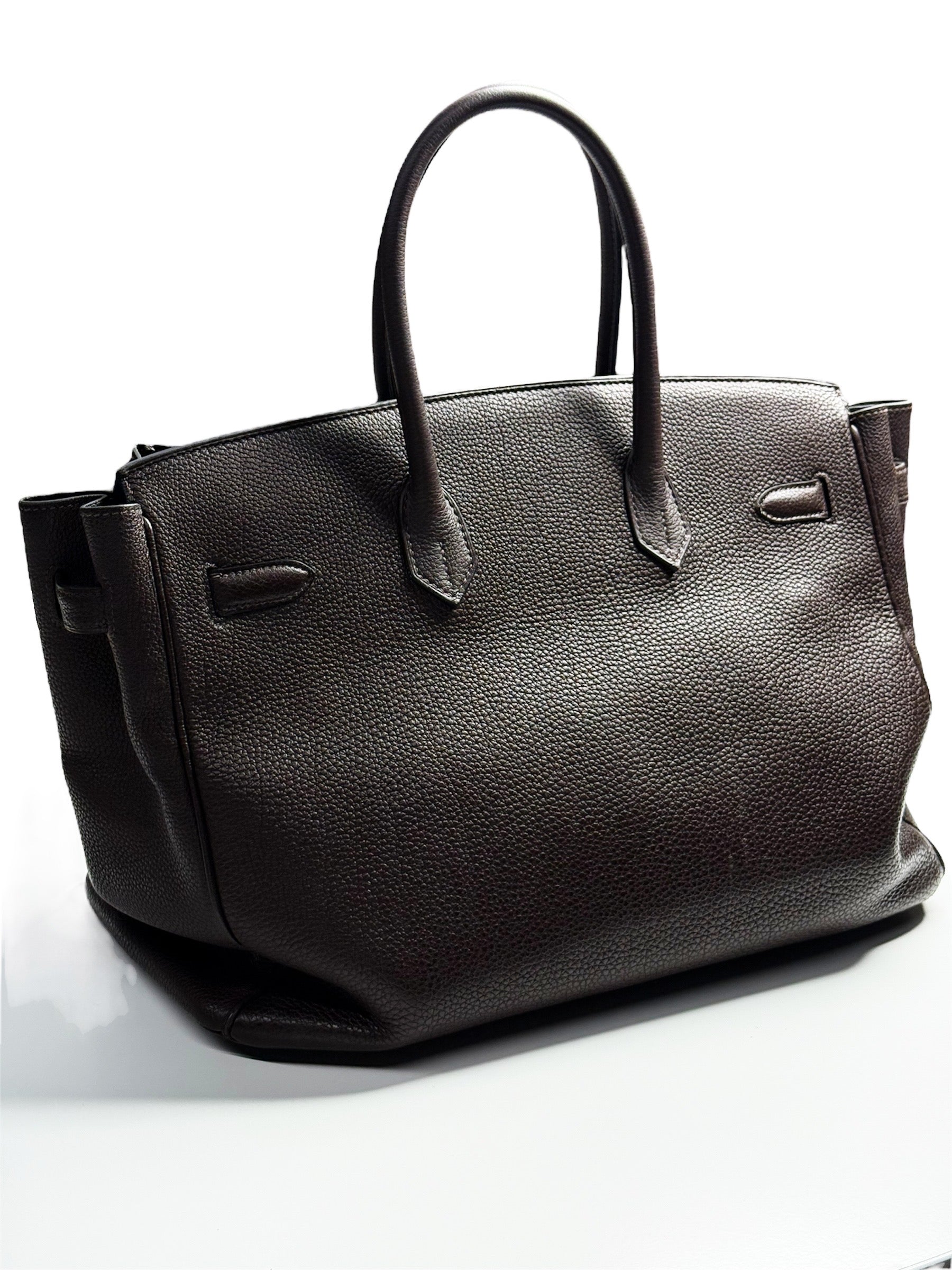 Hermès Birkin 35 Chocolate Brown Togo Leather