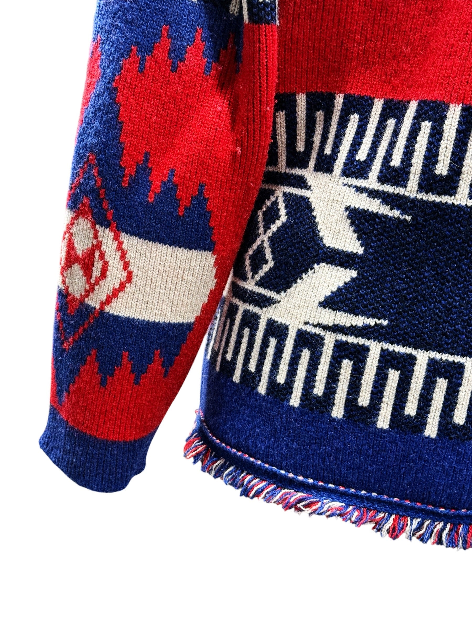 Alanui Icon Jacquard Cardigan in 100% Cashmere – Made in Italy