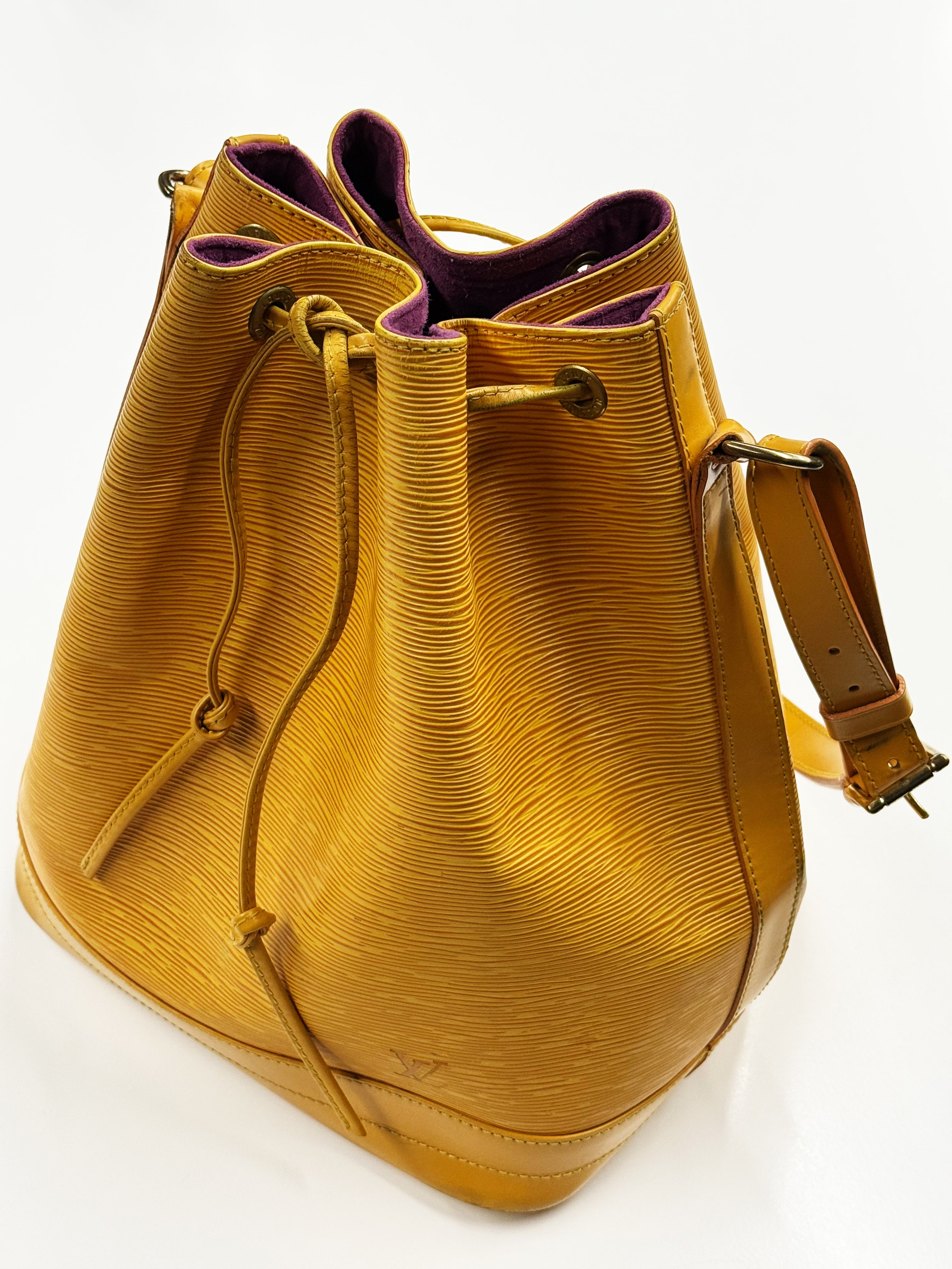 Louis Vuitton Noé Epi Leather Bucket Bag