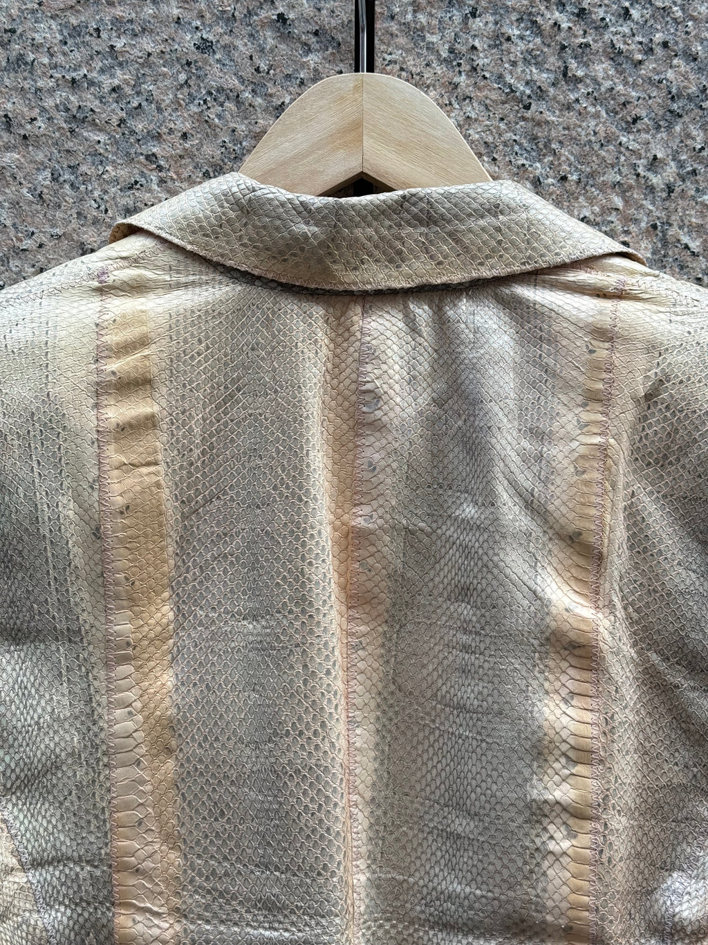 Roberto Cavalli Genuine Leather Blazer