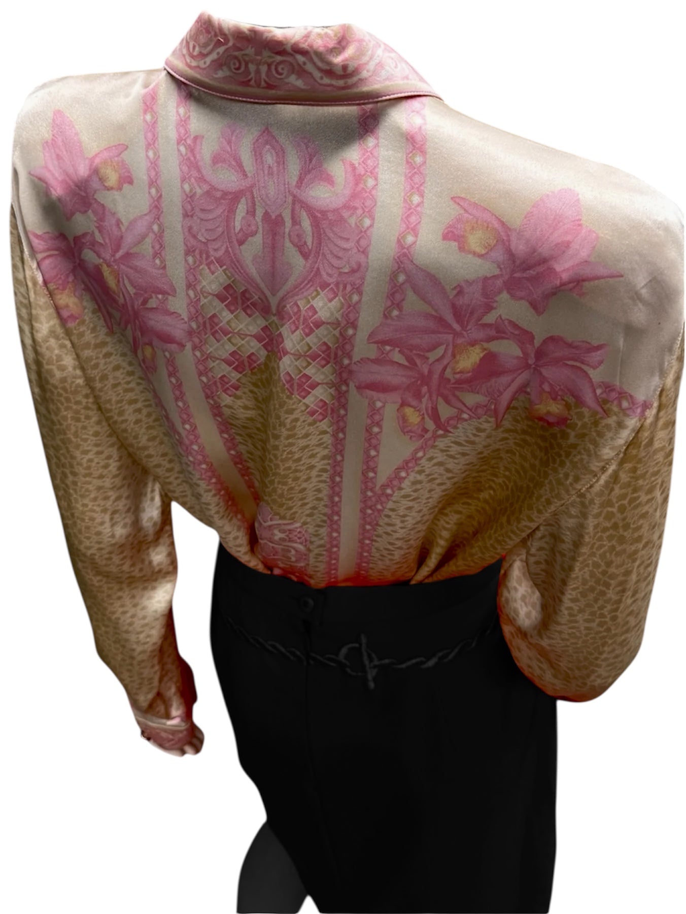Escada Margaretha Ley Vintage Silk Blouse - M