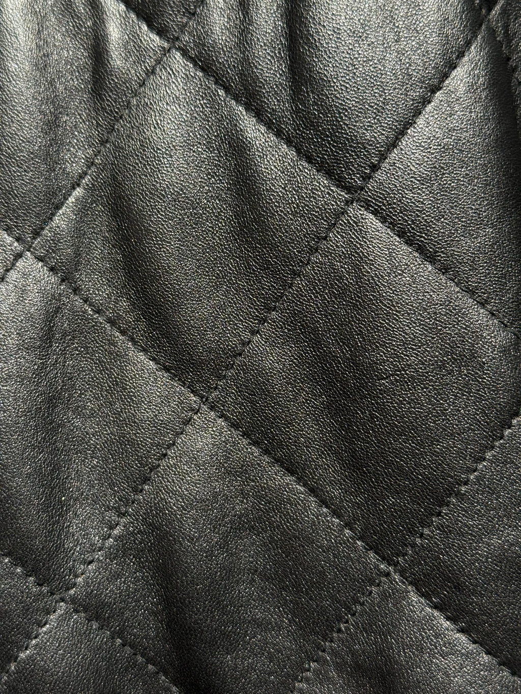 Baby Phat Vintage Quilted Leather Trench Coat