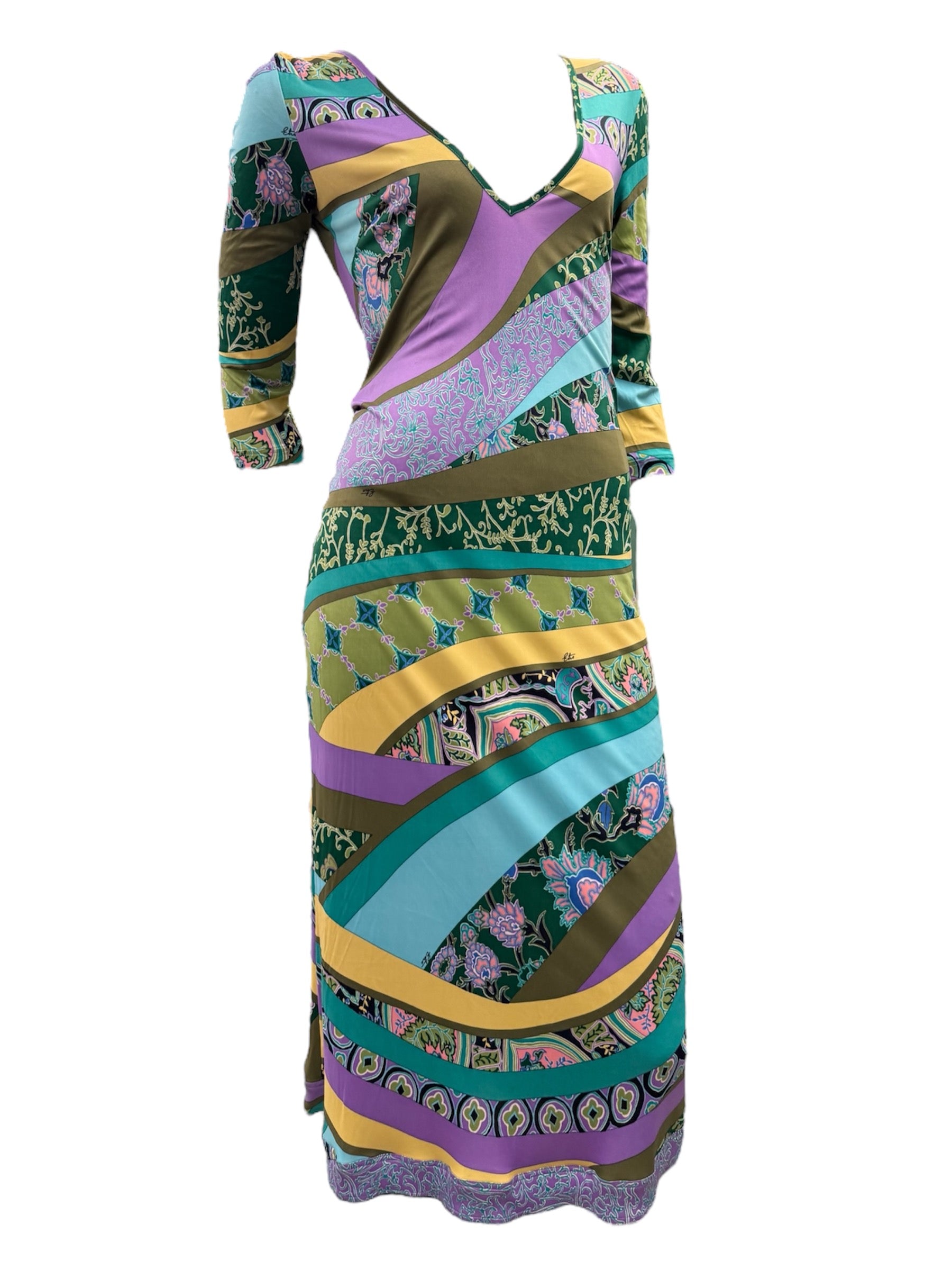 Etro Milano Patchwork Dress