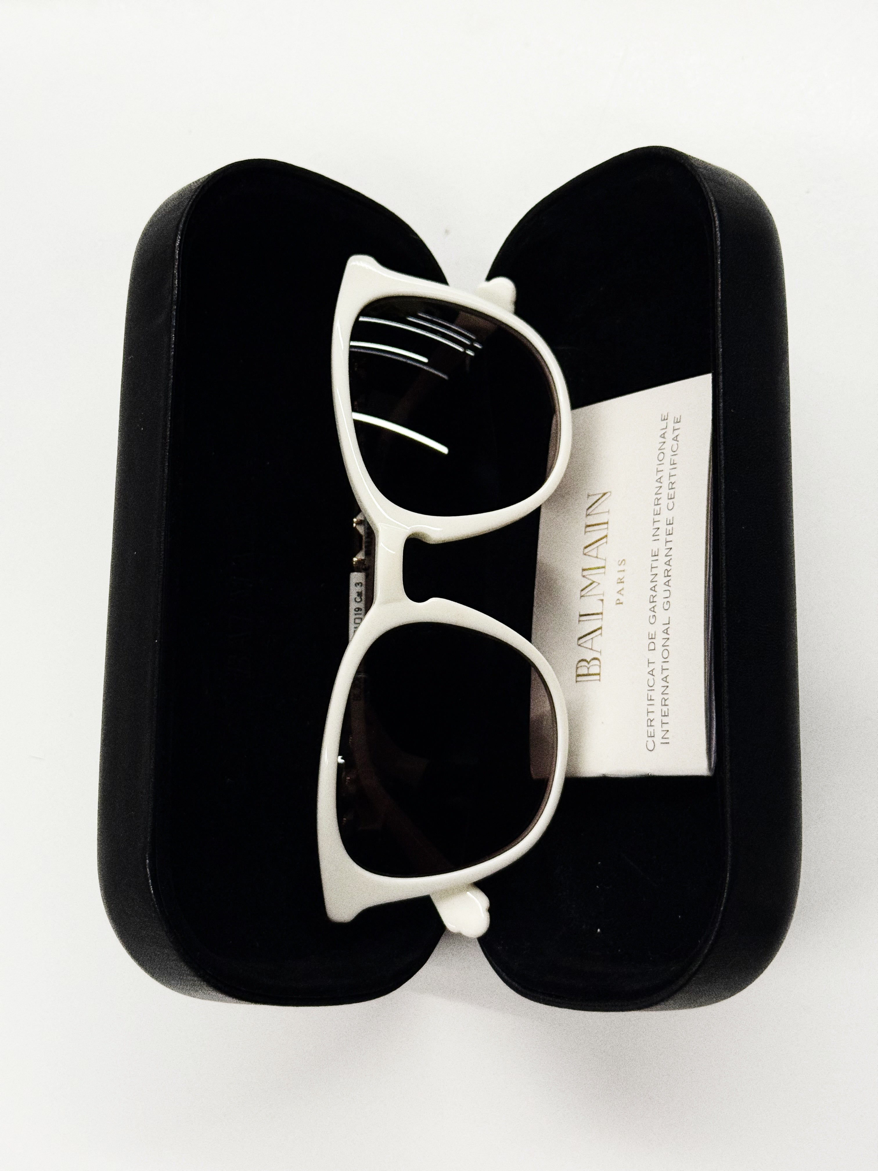 Balmain White Sunglasses