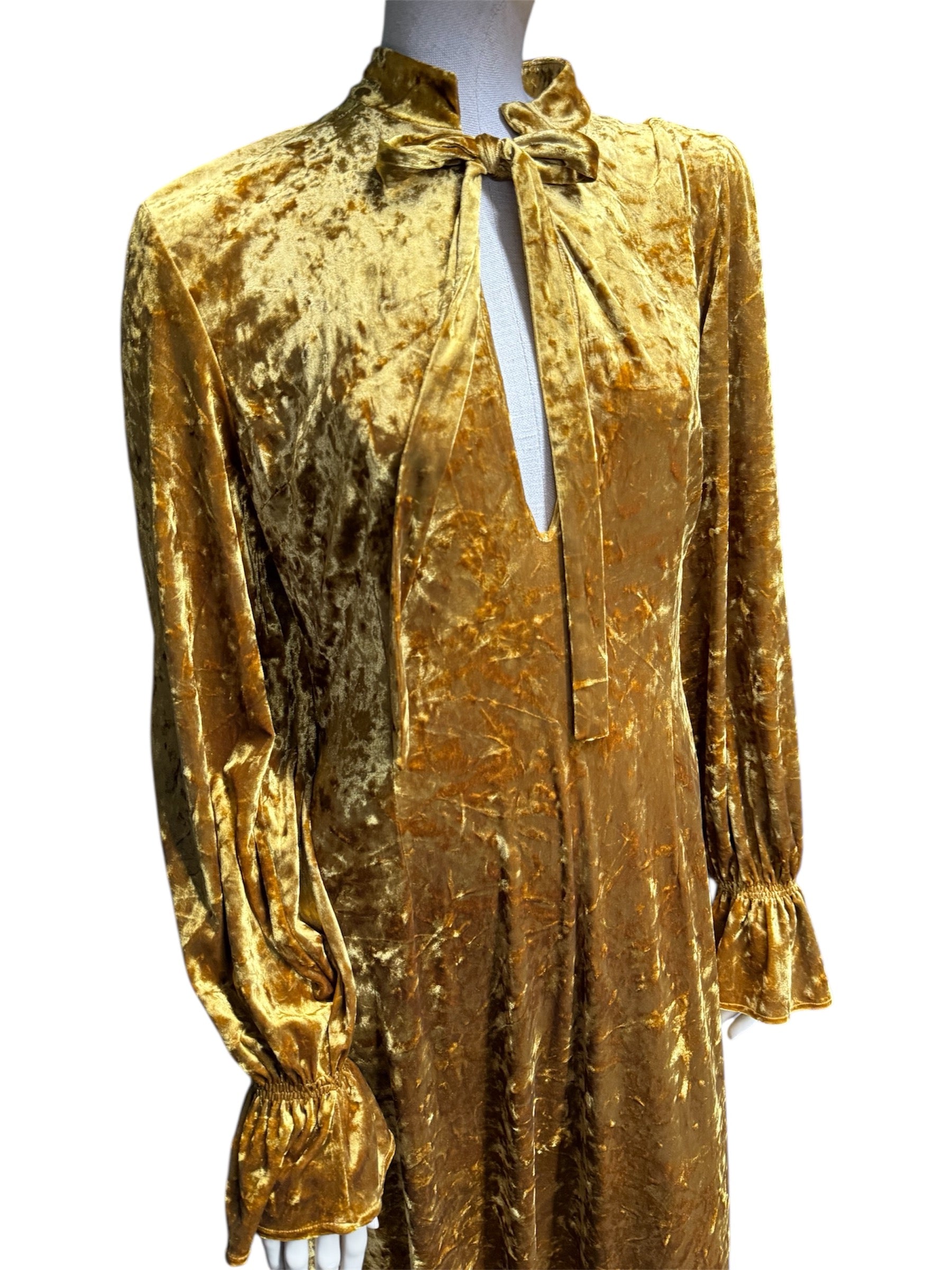 Velvet Maxi Dress by Atelier Runmarker