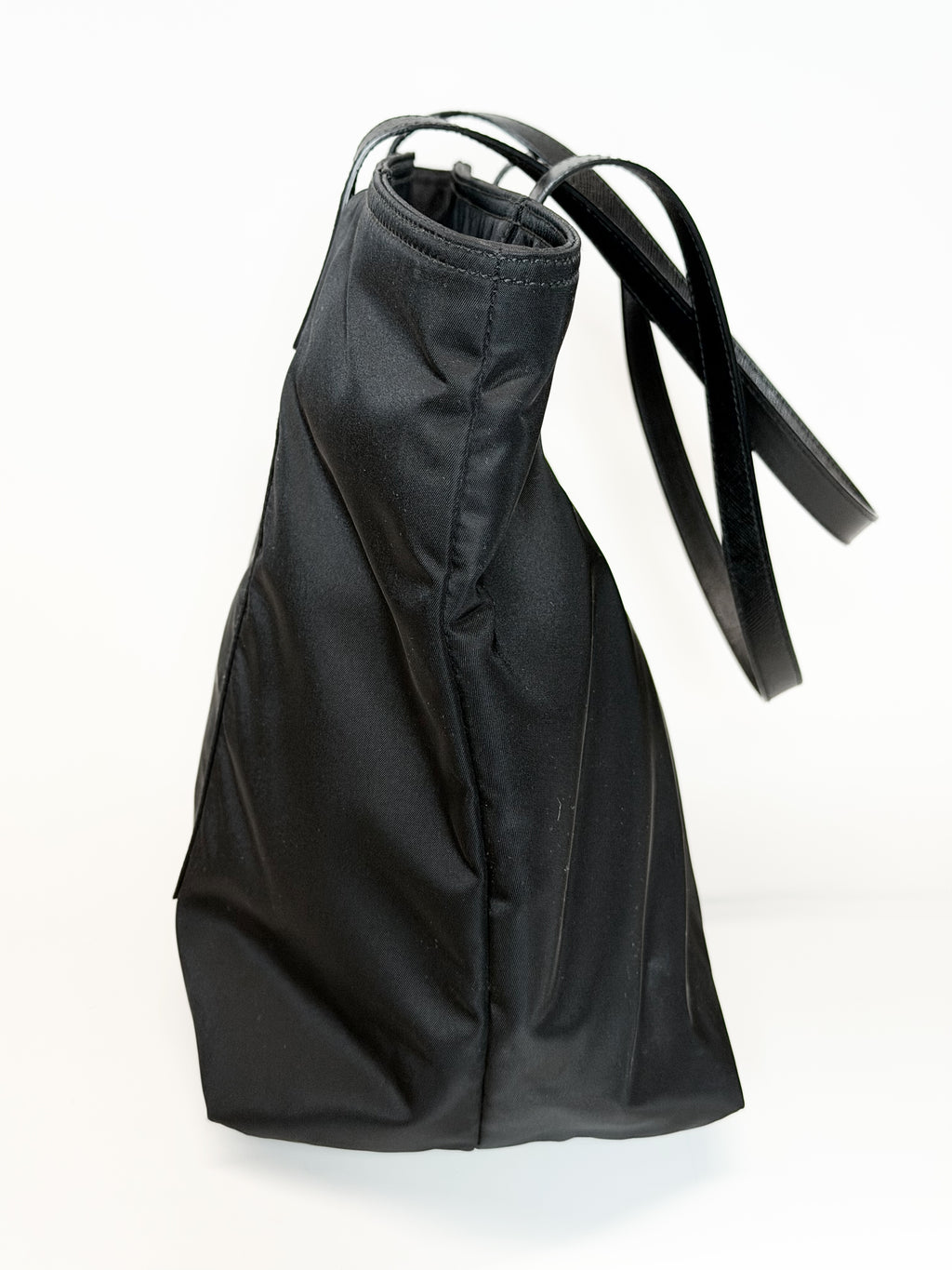 PRADA Black Nylon Tote Bag