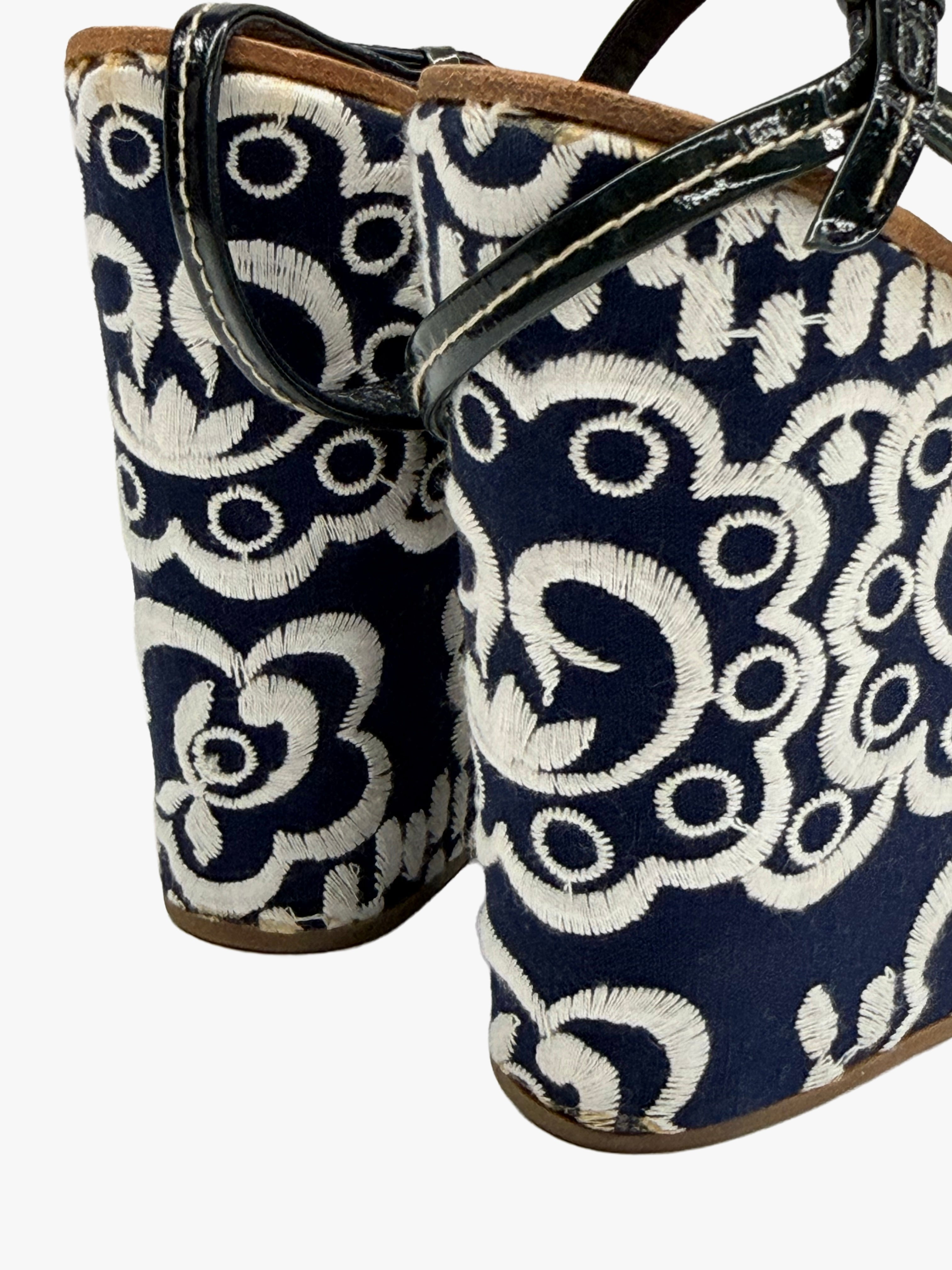Miu Miu wedge sandals
