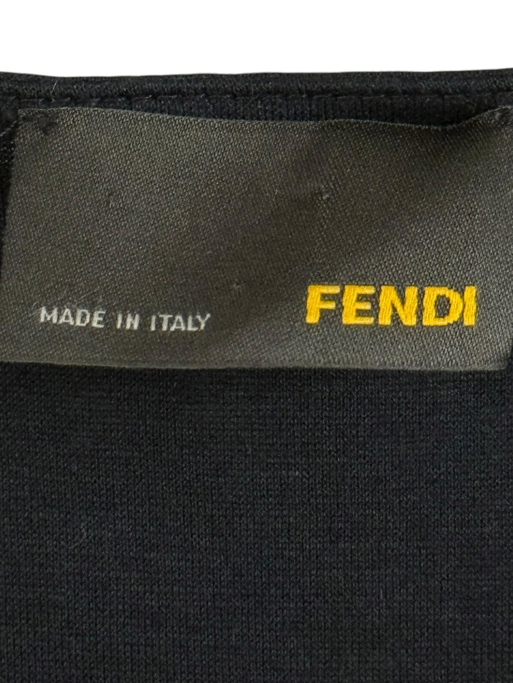 Fendi Black Cotton Dress