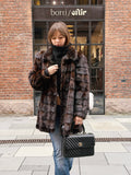 Aksel Ronten Vintage Mink Fur Coat