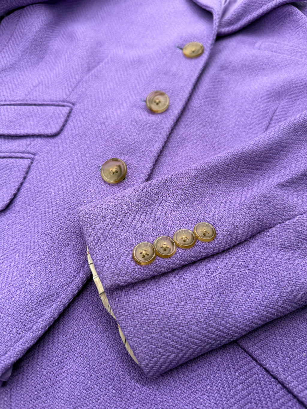 Ralph Lauren Silk-Lined Wool Blazer