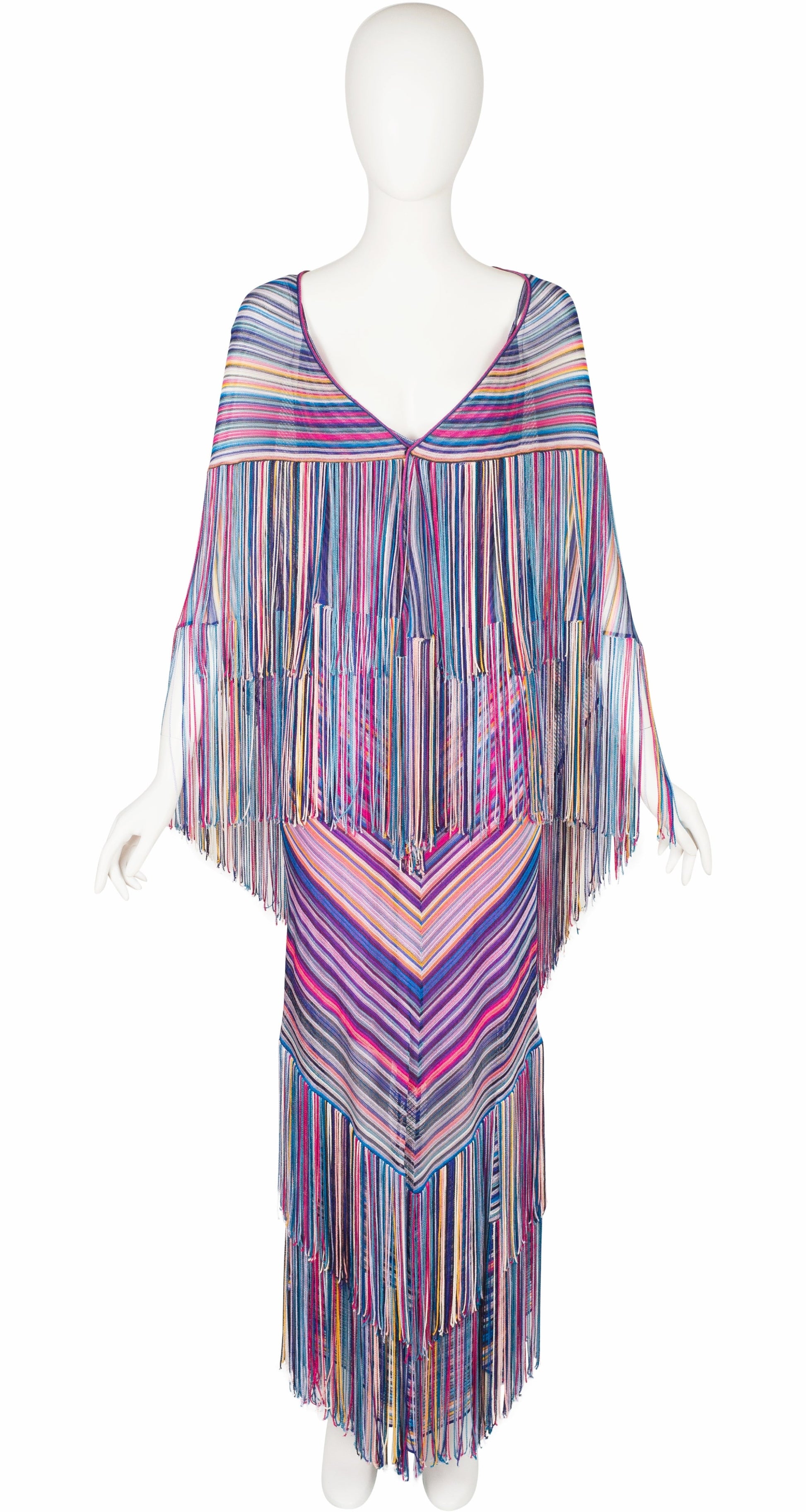 Missoni Multicolored Fringe Dress