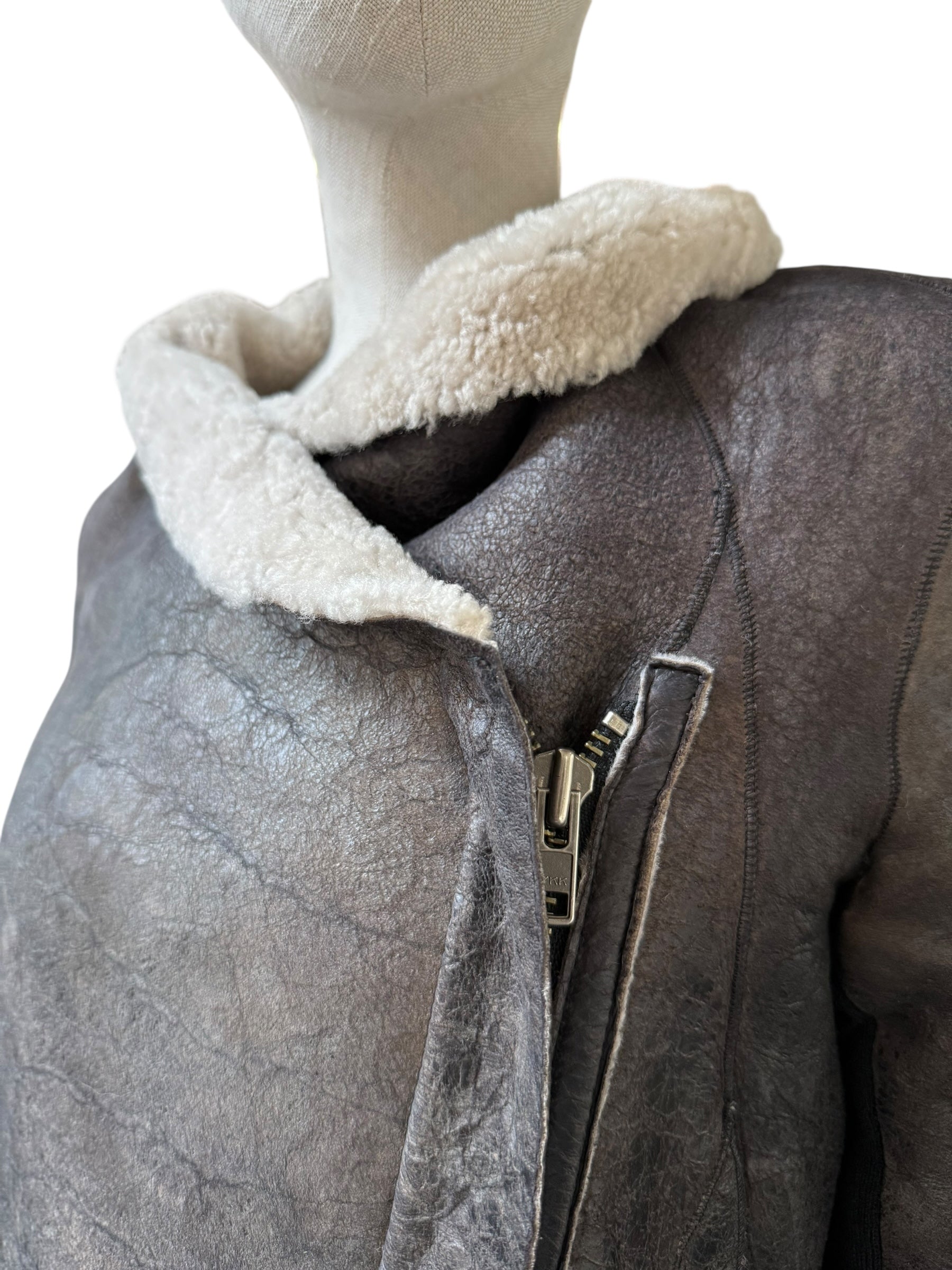 Helmut Lang Shearling Jacket - EU 36