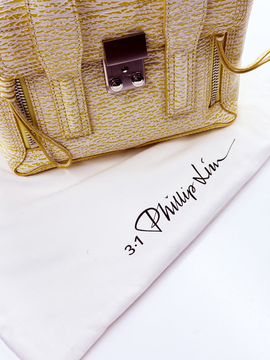3.1 PHILLIP LIM PASHLI MINI TEXTURED LEATHER BAG