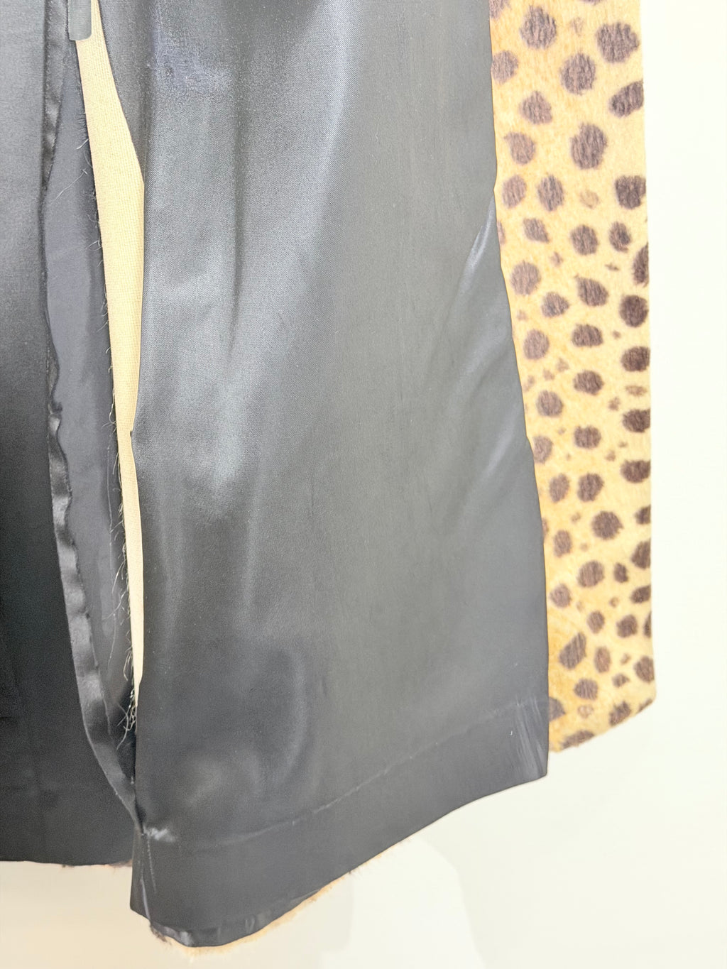 HITA Sportowne Leopard Print Fur Coat (Vintage)