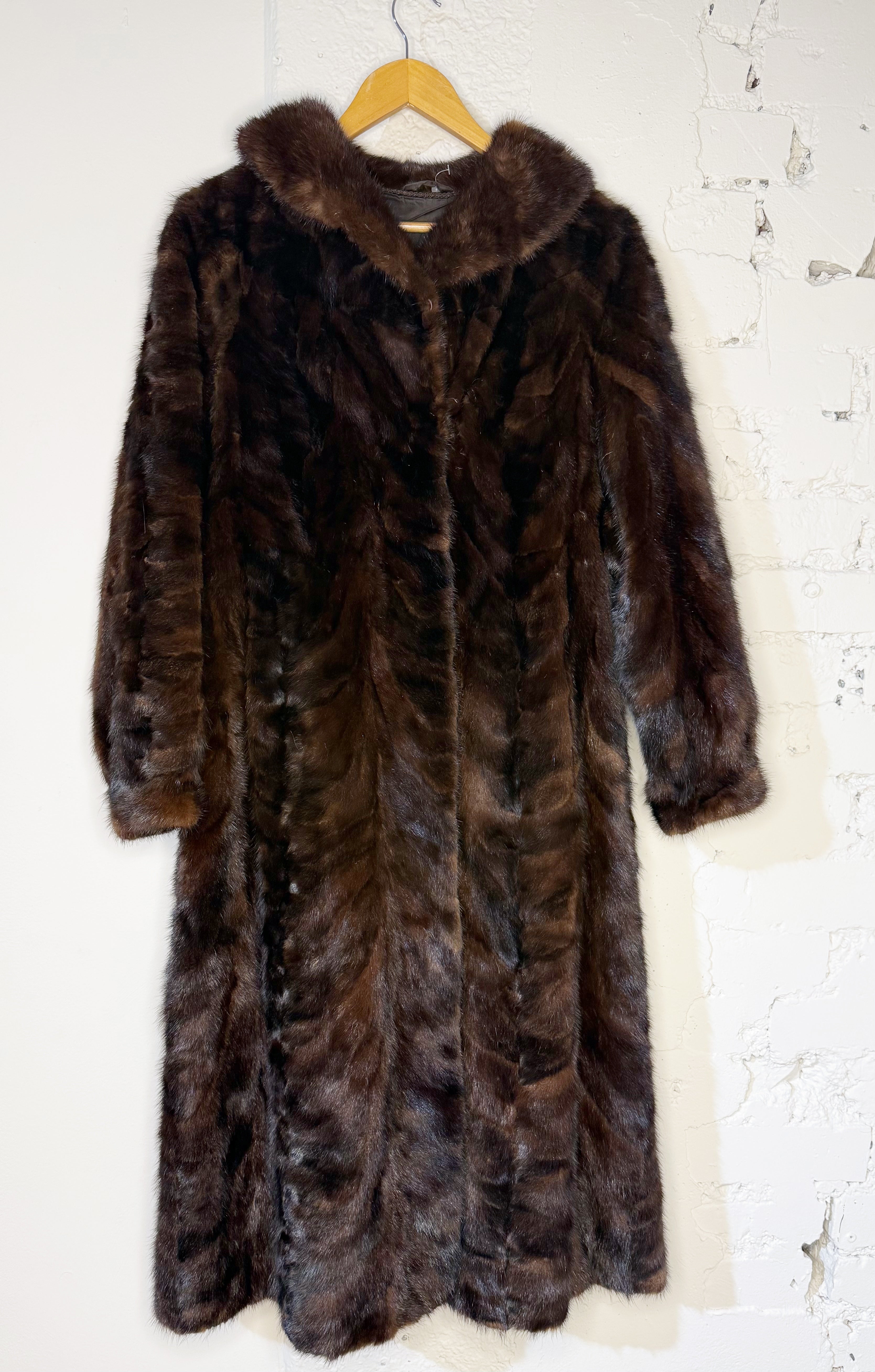 Vintage Mink Fur Coat