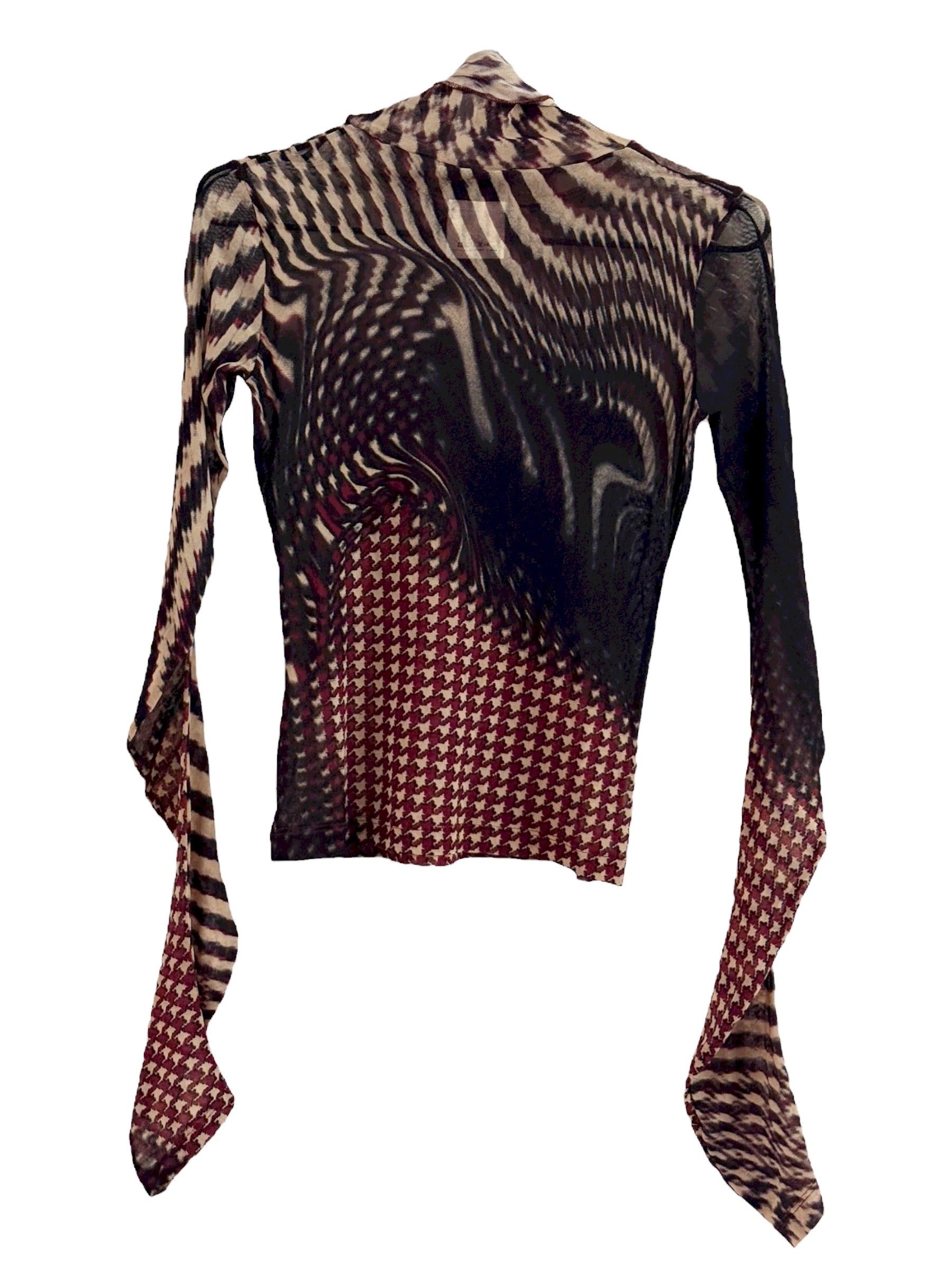 Just Cavalli Mesh Top -  EU 42