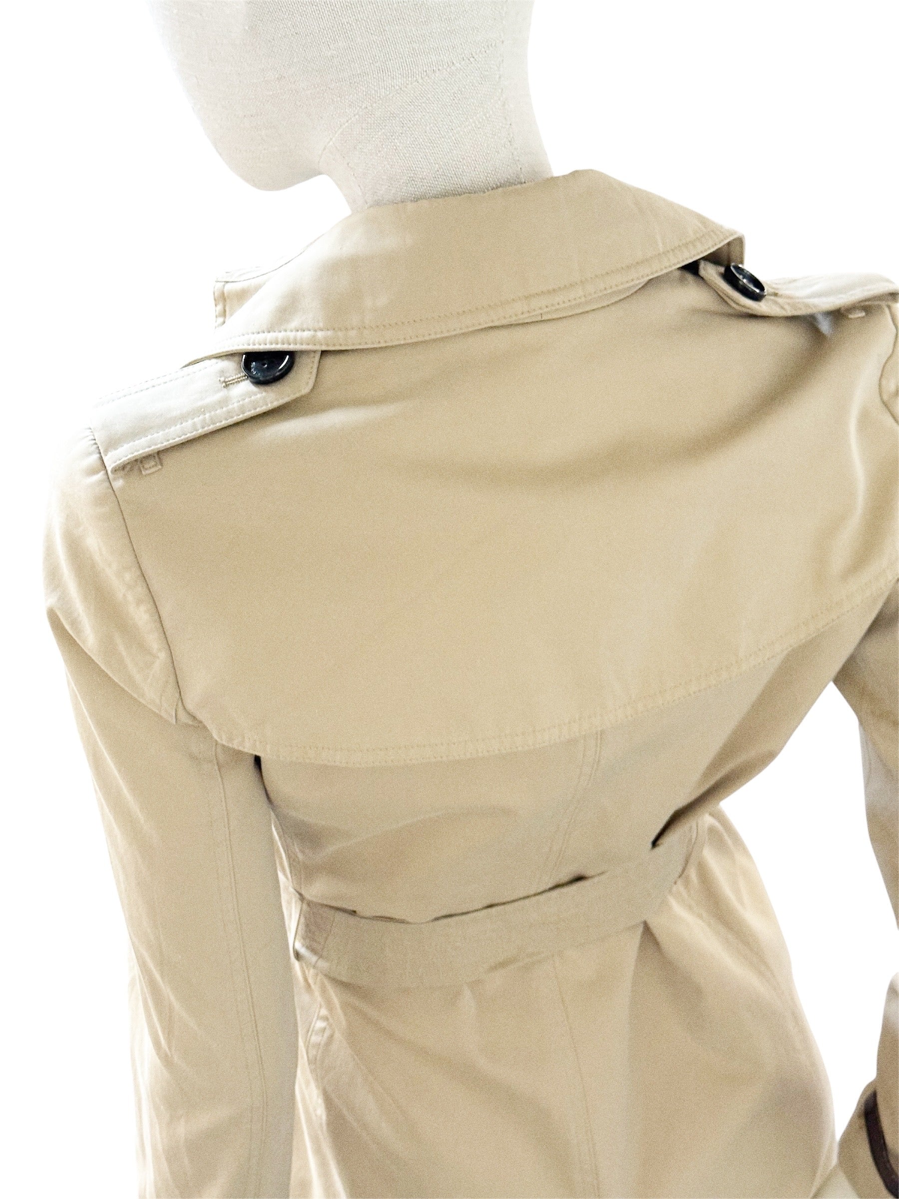 BURBERRY PRORSUM 
LONDON SHORT TRENCH COAT