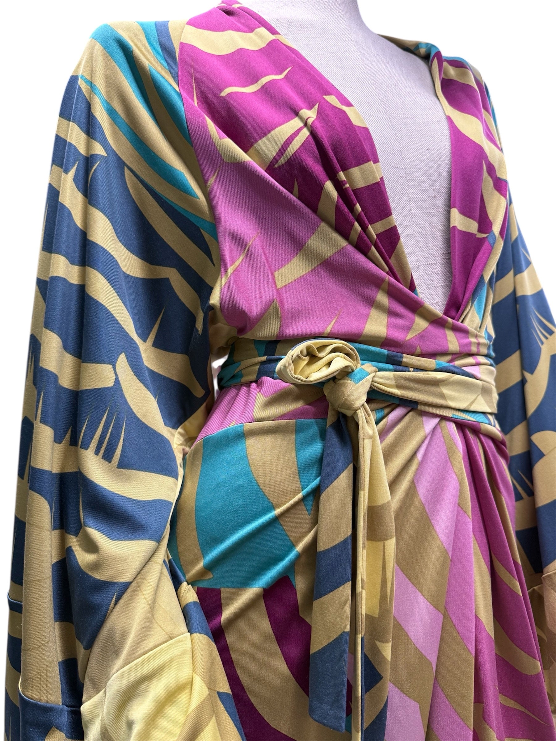 ISSA London Silk Wrap Dress