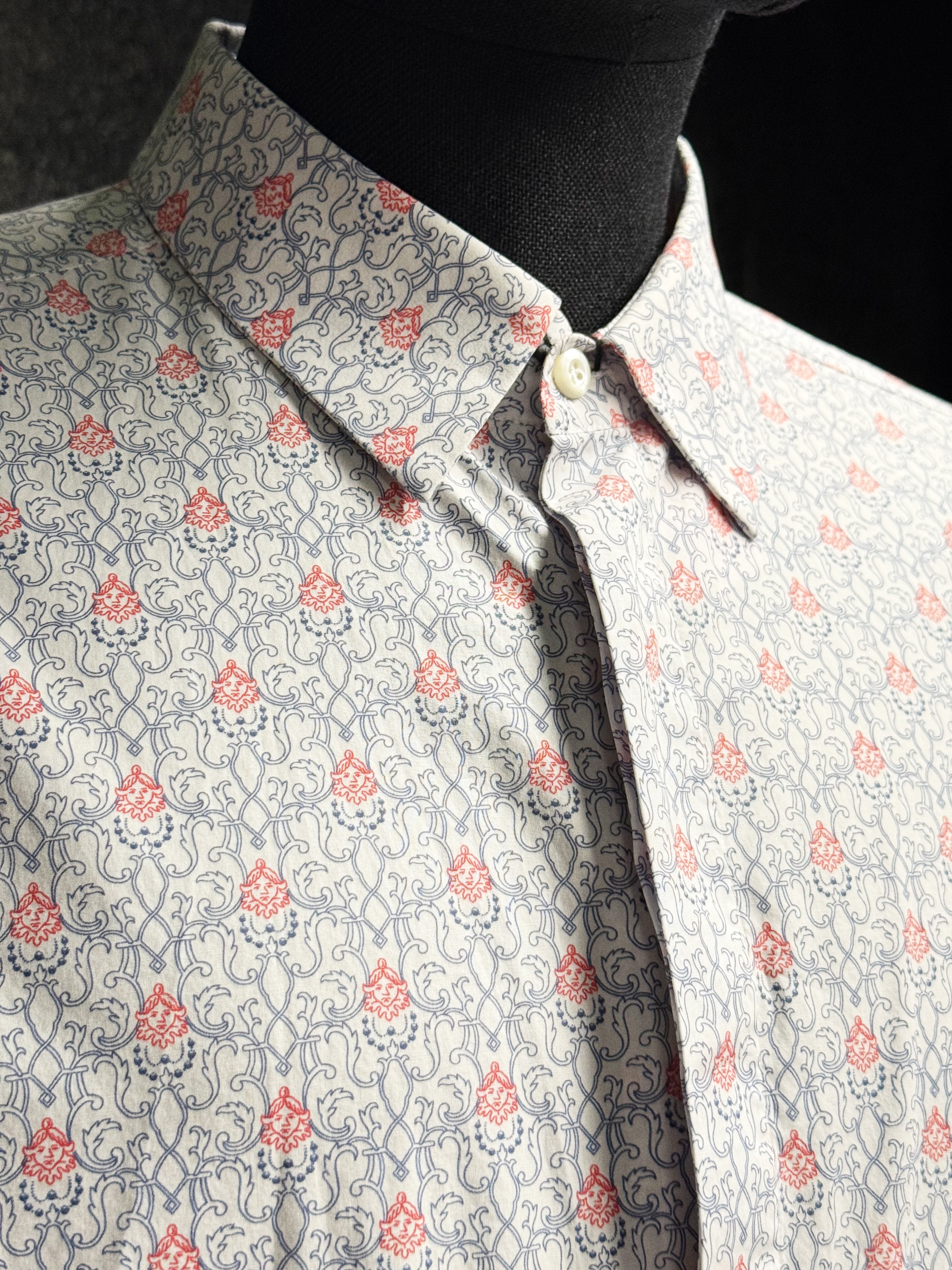 PRADA Men’s Printed Cotton Shirt