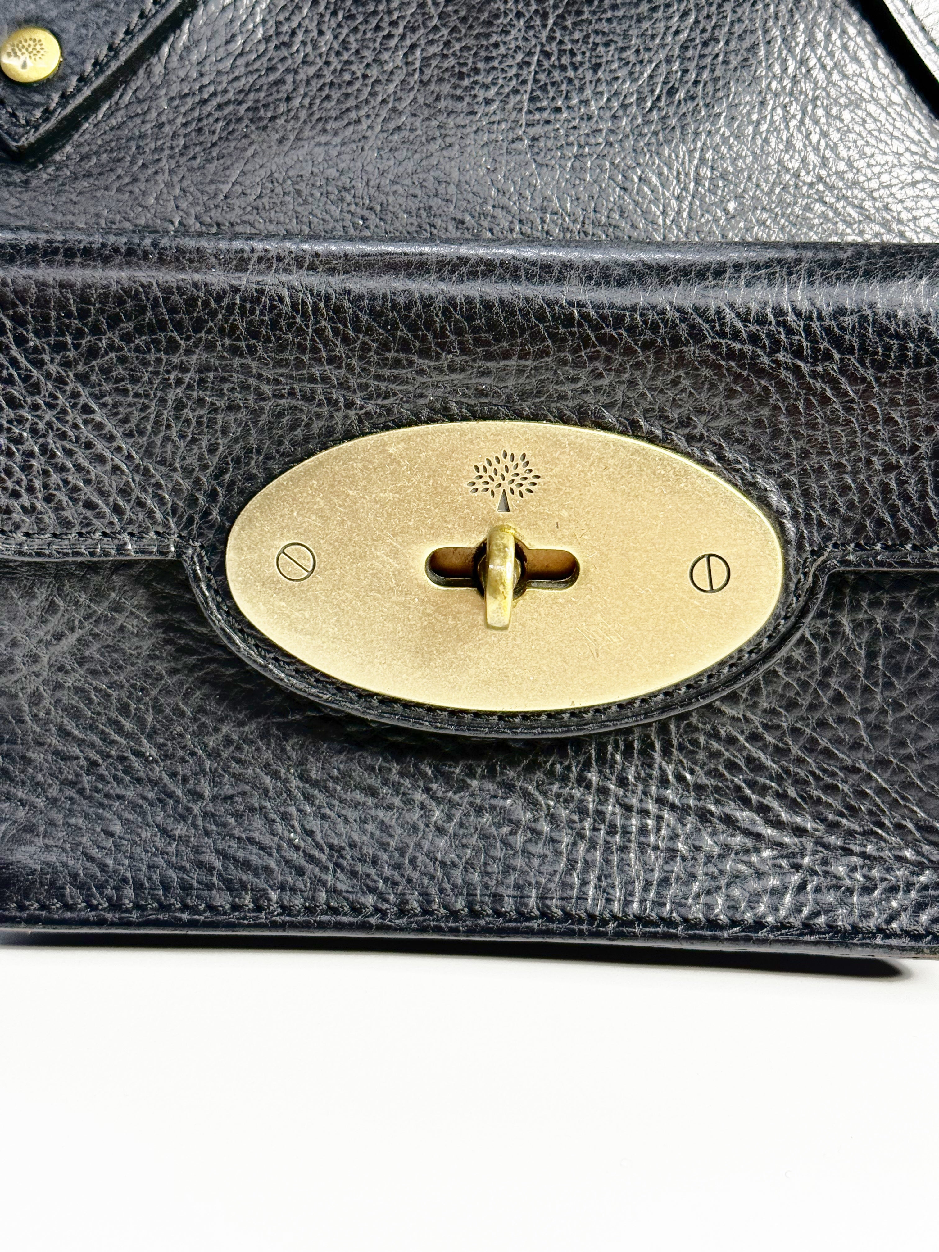 MULBERRY Mabel Black Leather Bag