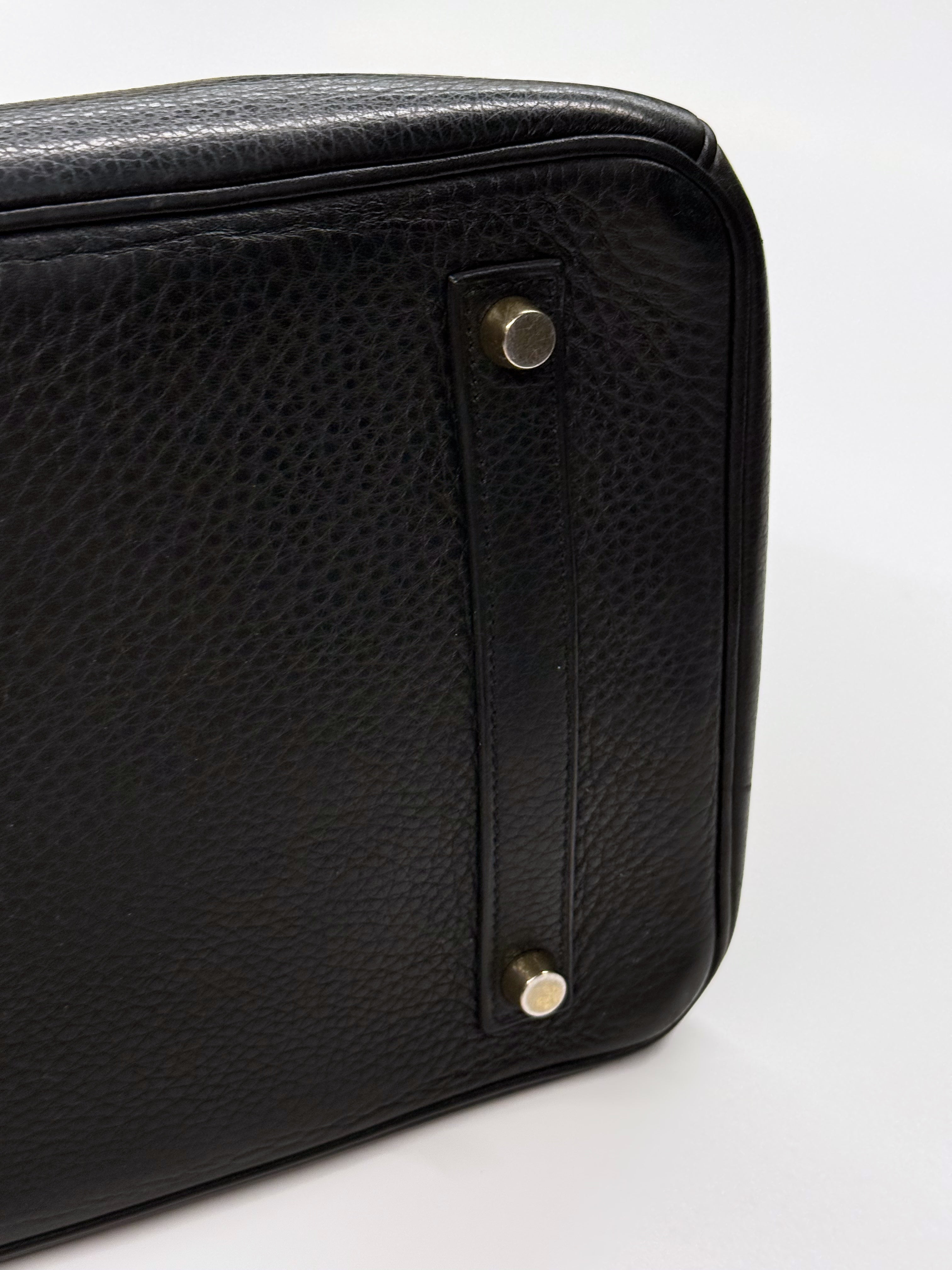Hermès Birkin 35 Black Togo Leather Bag with Gold Hardware