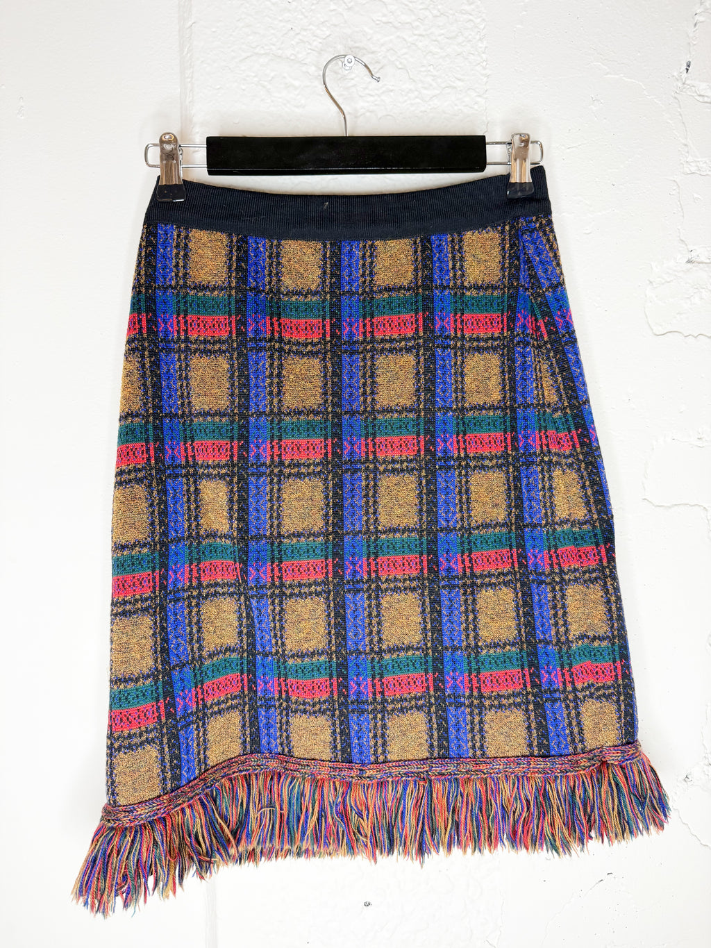 Yves Saint Laurent Variation Checked Wool Set