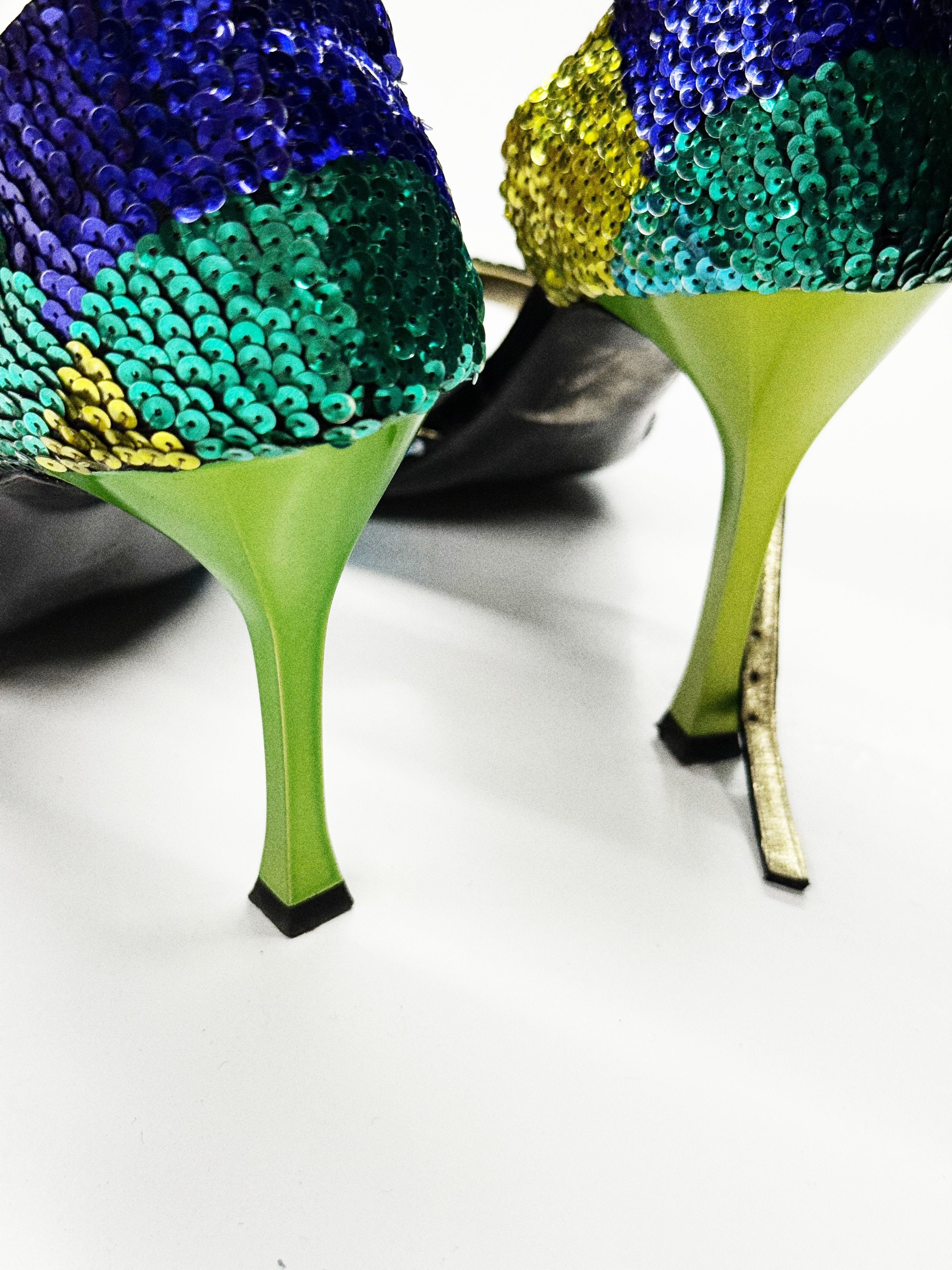 Giuseppe Zanotti Sequin Sandals