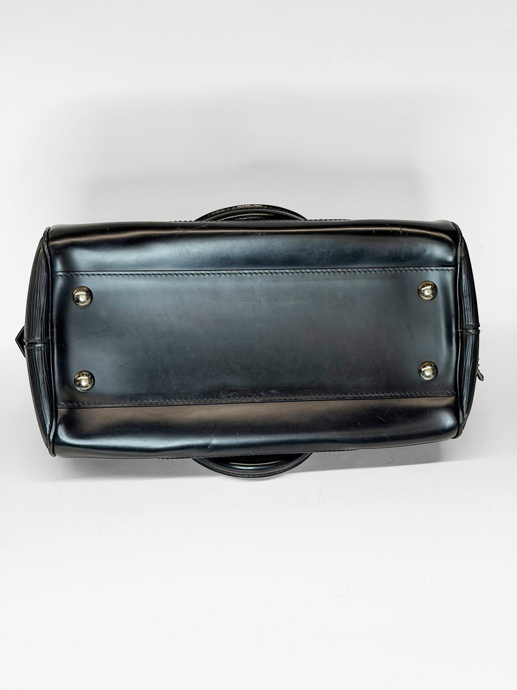 LOUIS VUITTON EPI LEATHER BOWLING BAG BLACK