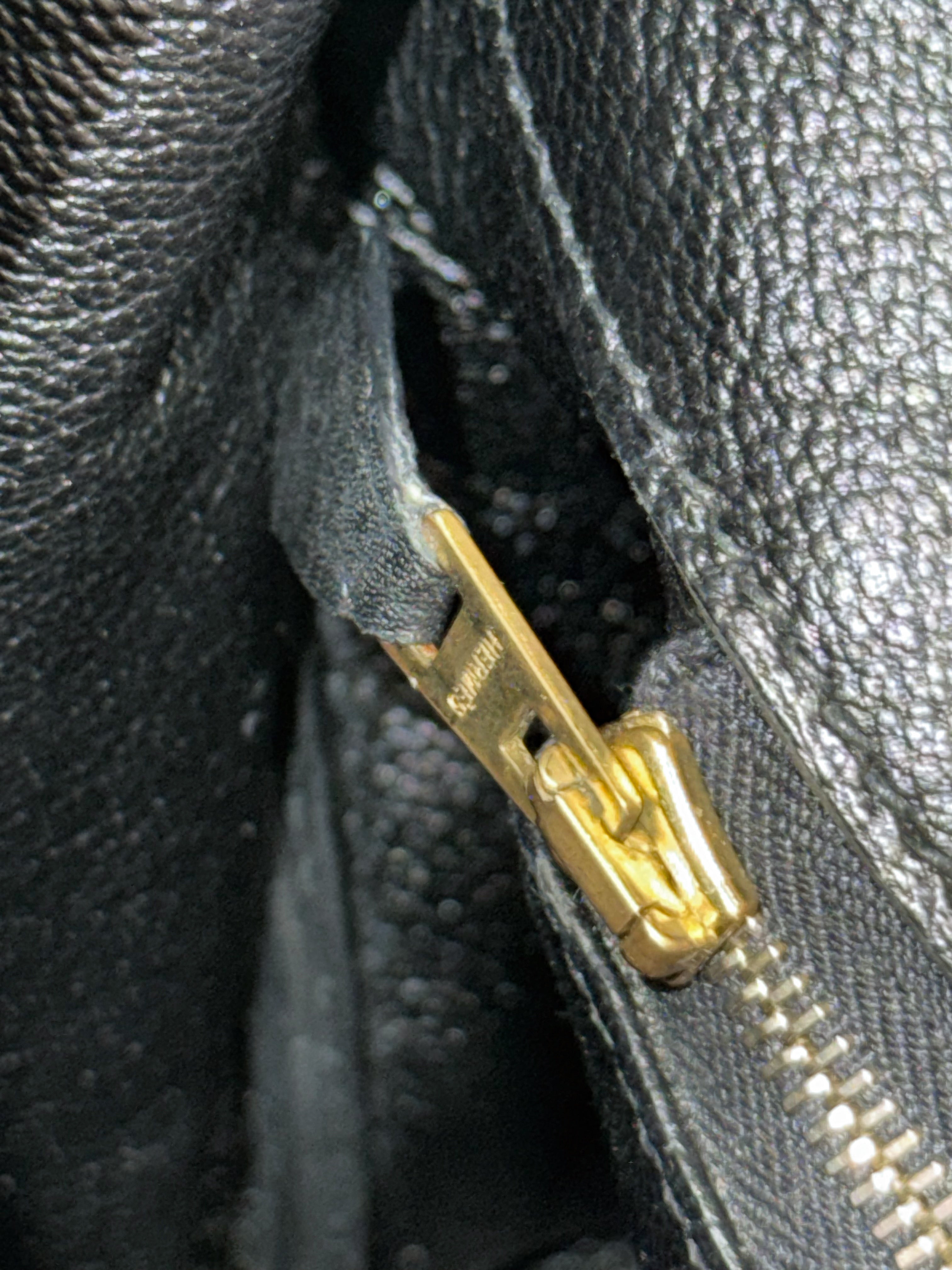 Hermès Birkin 35 Black Togo Leather Bag with Gold Hardware
