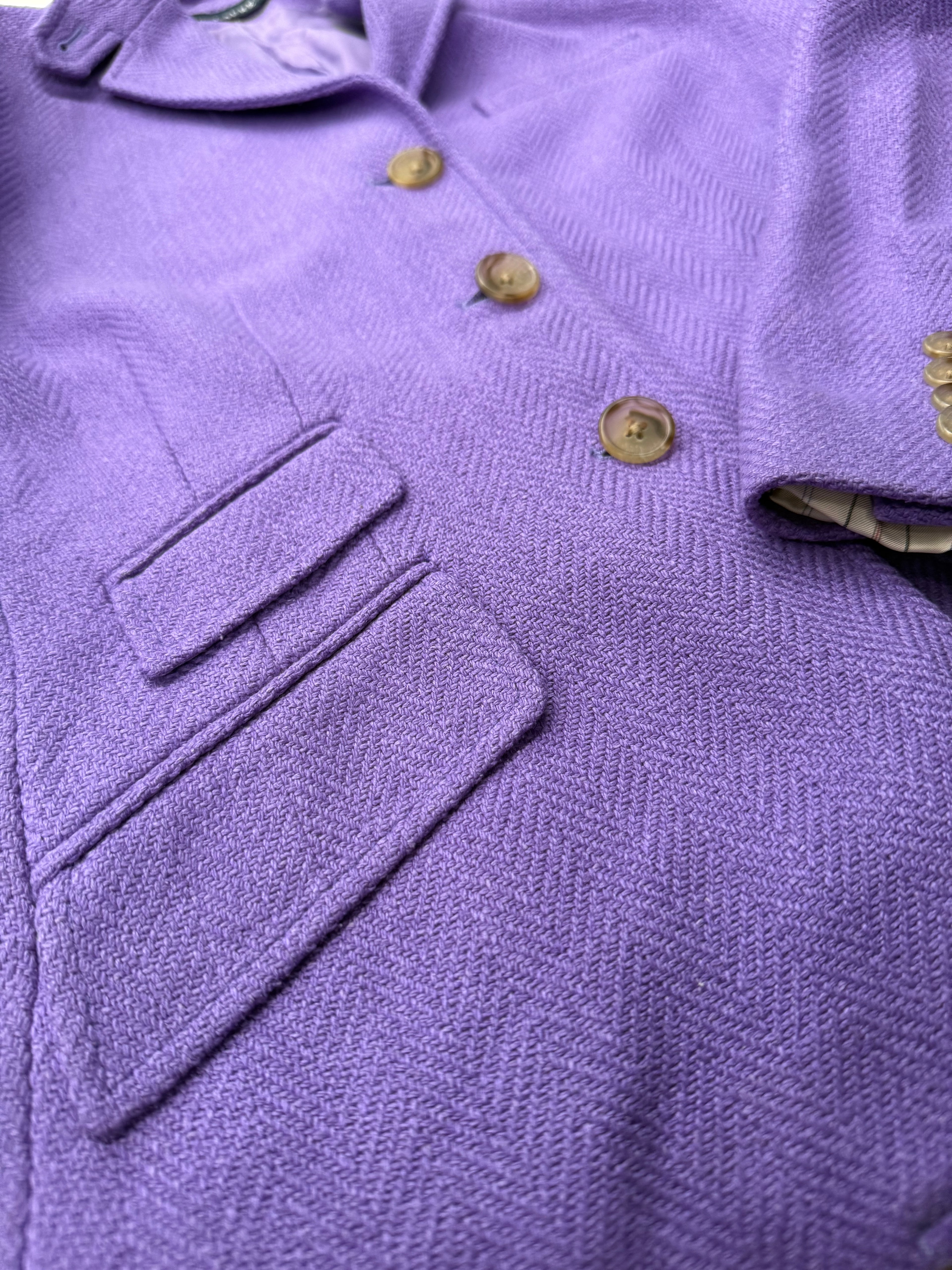 Ralph Lauren Silk-Lined Wool Blazer