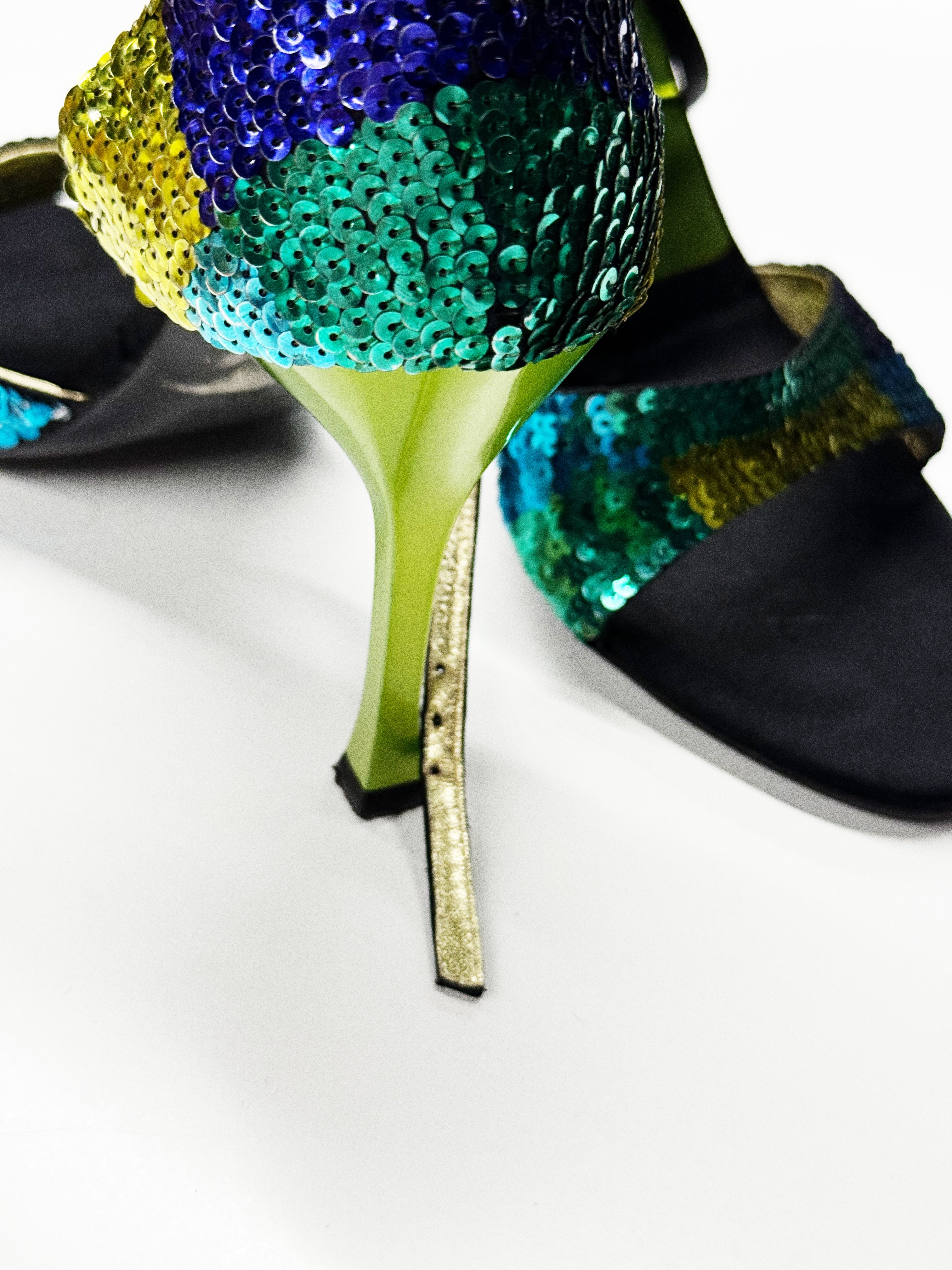 Giuseppe Zanotti Sequin Sandals