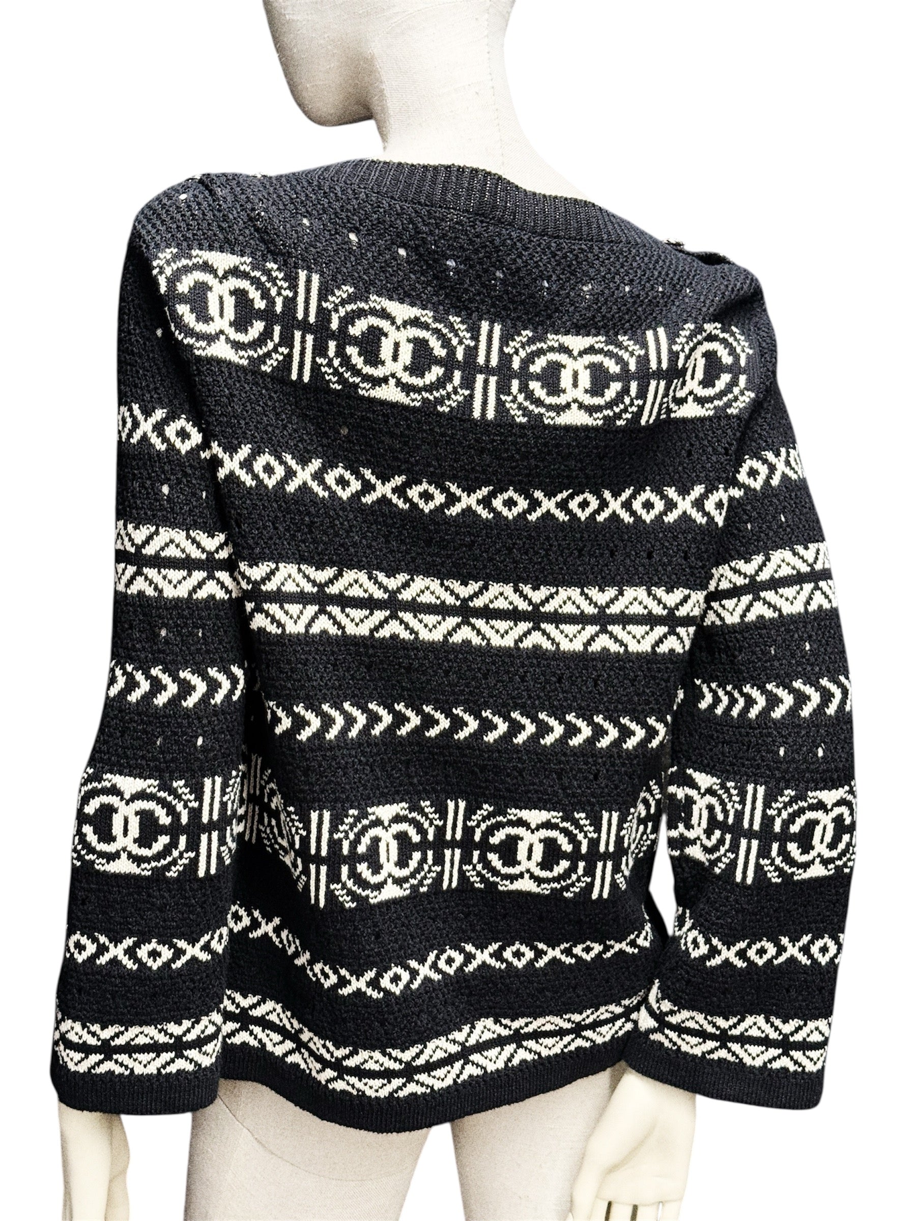 Chanel Logo Knit Sweater – Spring/Summer 2020 Collection