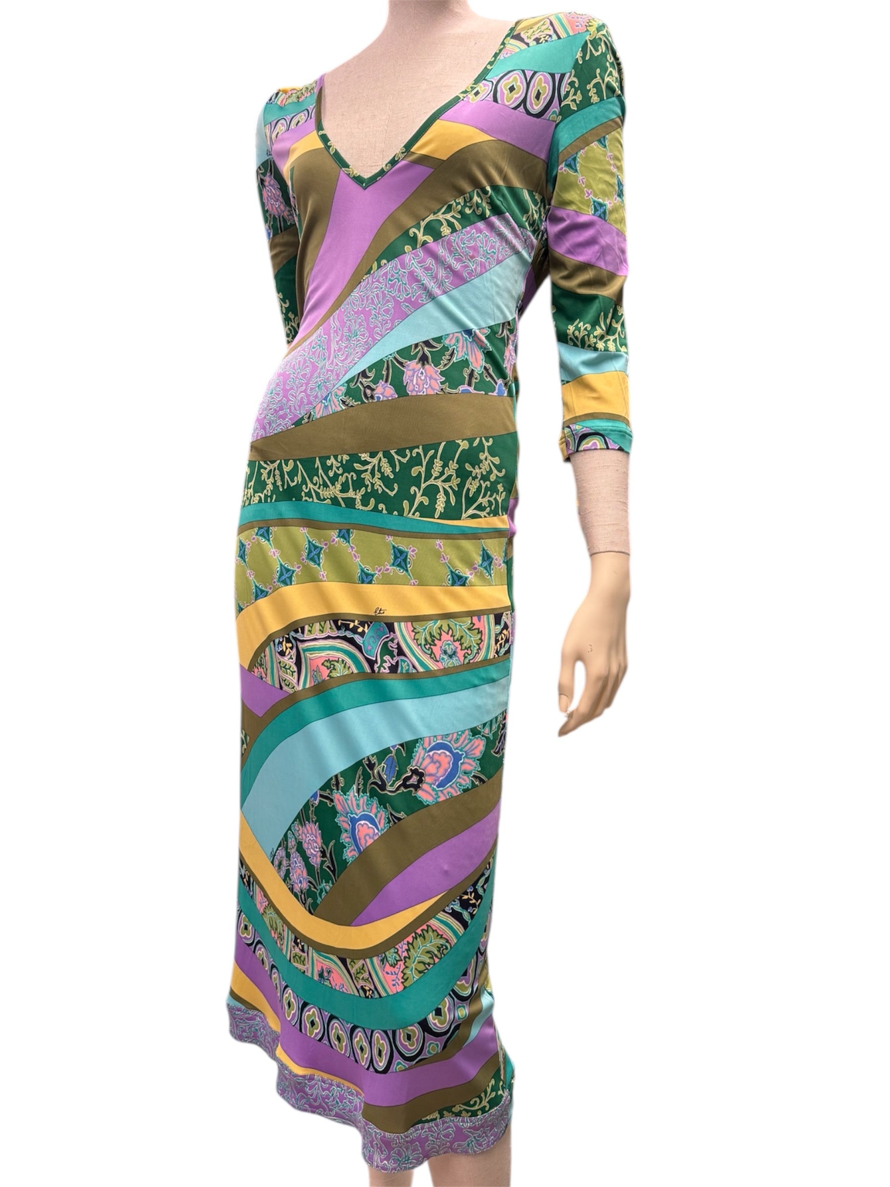 Etro Milano Patchwork Dress