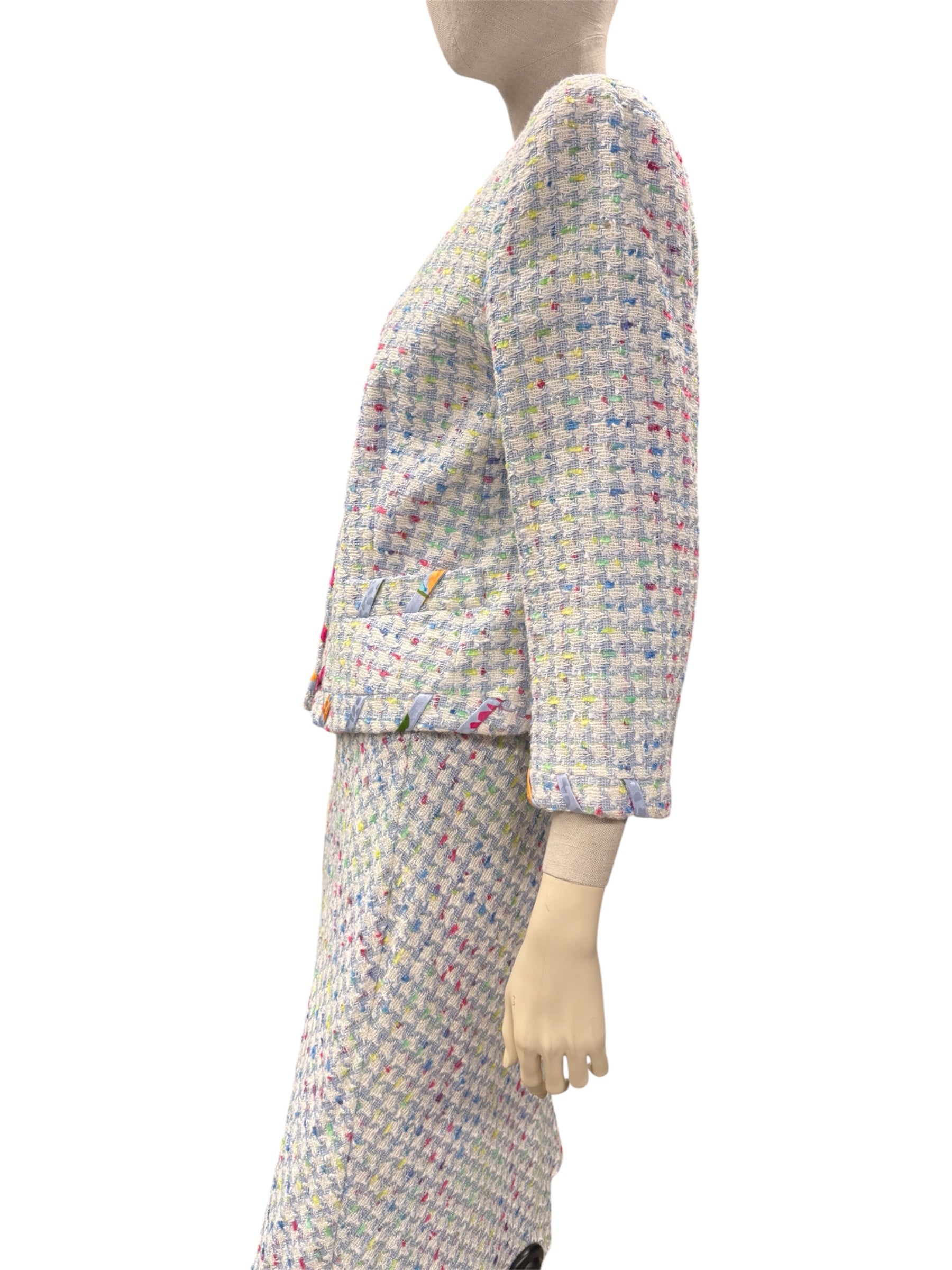 ESCADA Tweed Jacket and Skirt Set