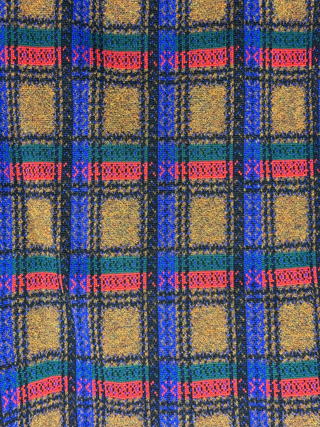 Yves Saint Laurent Variation Checked Wool Set