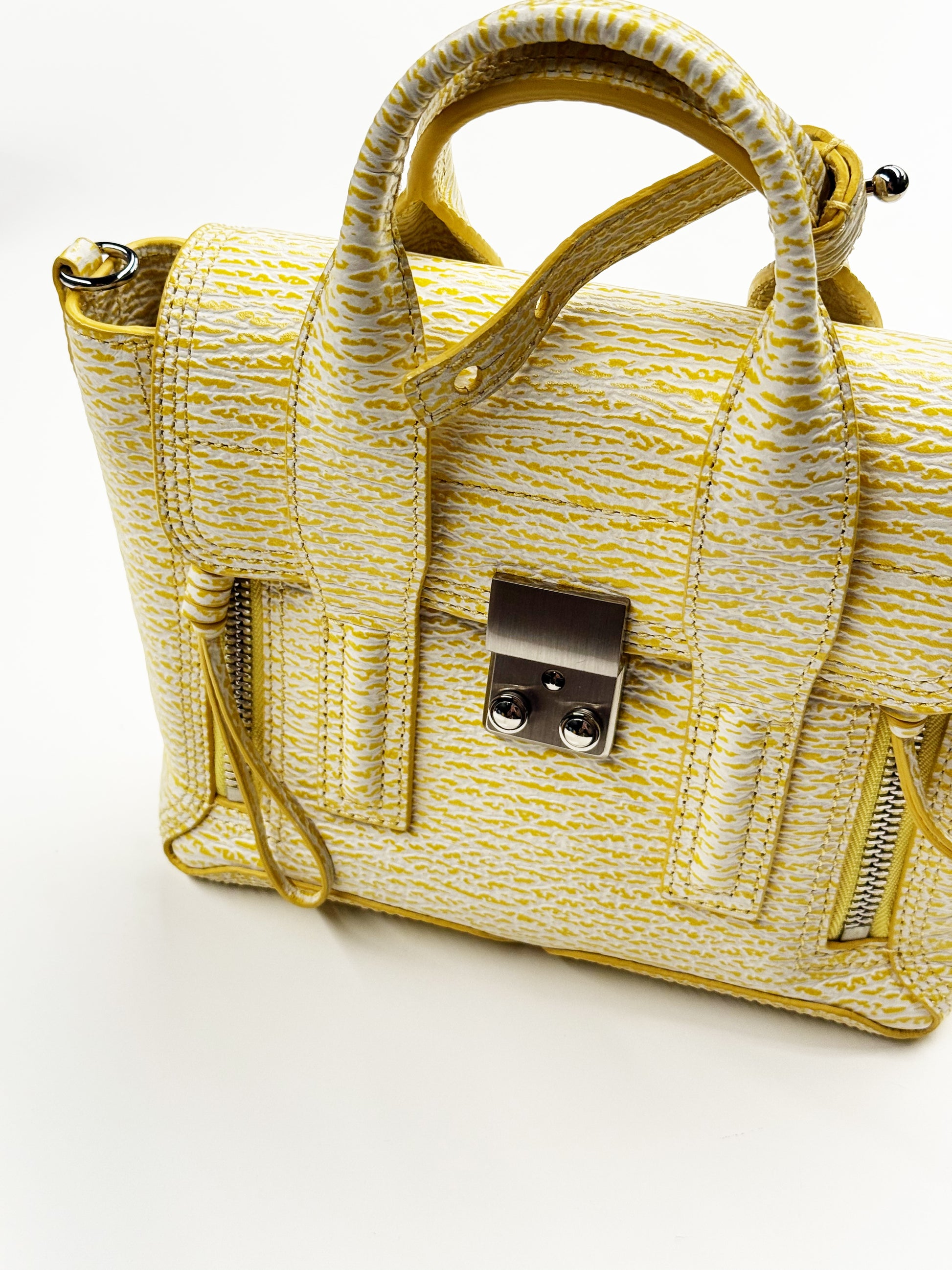3.1 PHILLIP LIM PASHLI MINI TEXTURED LEATHER BAG