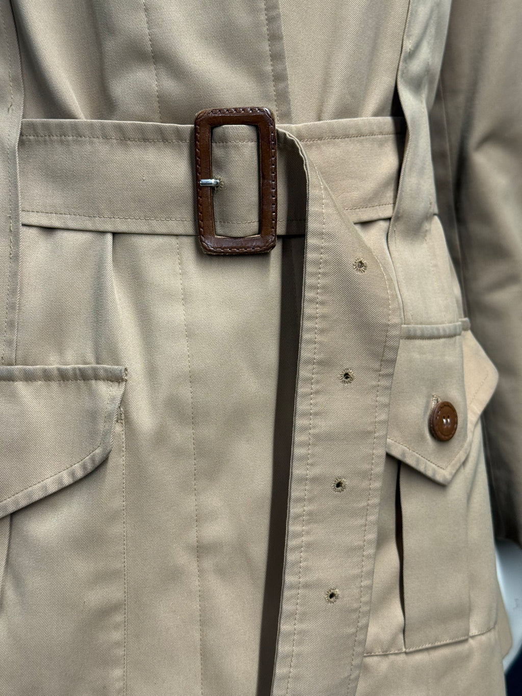 Vintage Burberry’s Trench Coat Made in England
