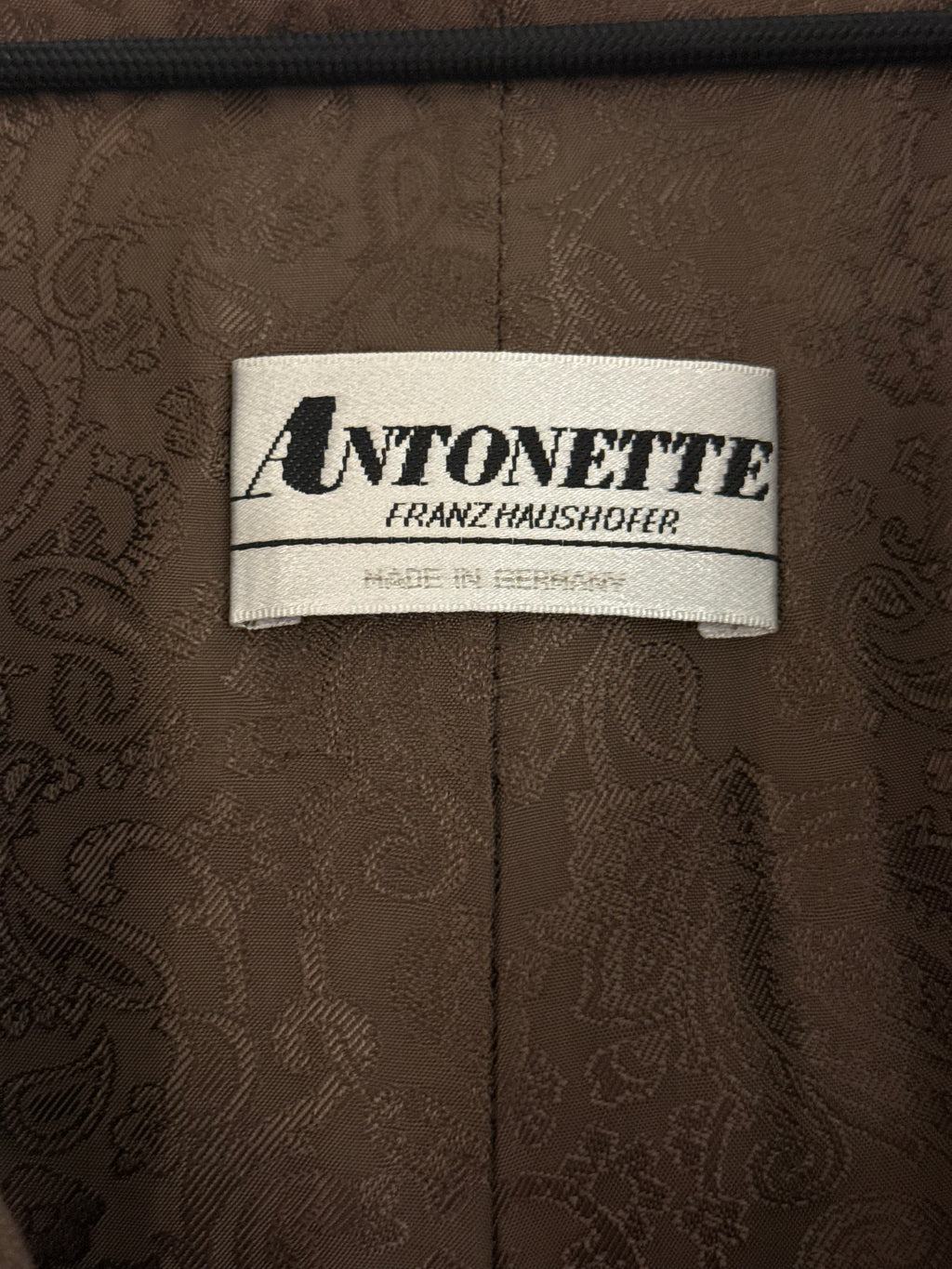 Antonette Wool-Angora Coat with Fur Collar - EU 40