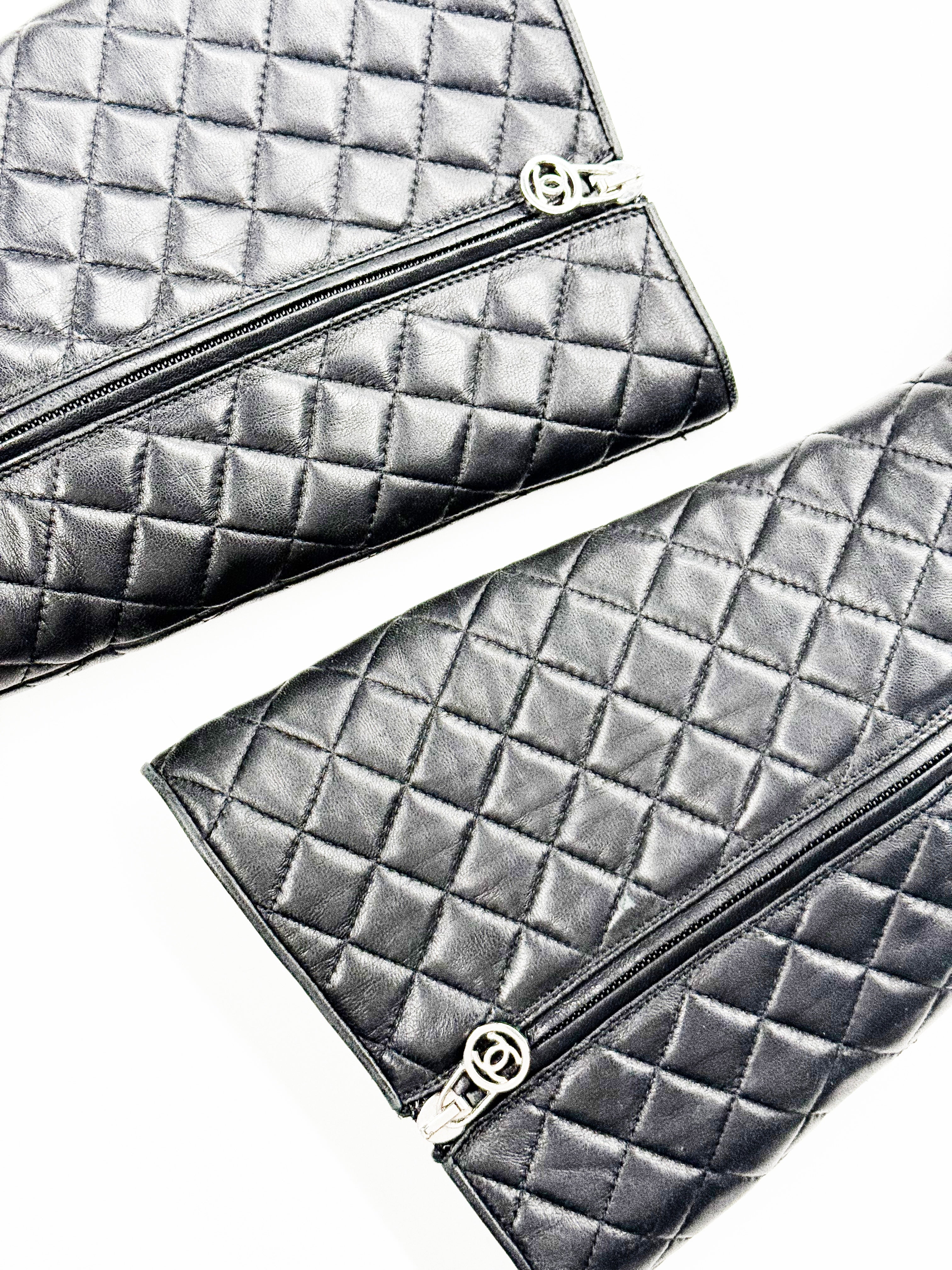 Chanel Quilted Leather Knee-High Boots
