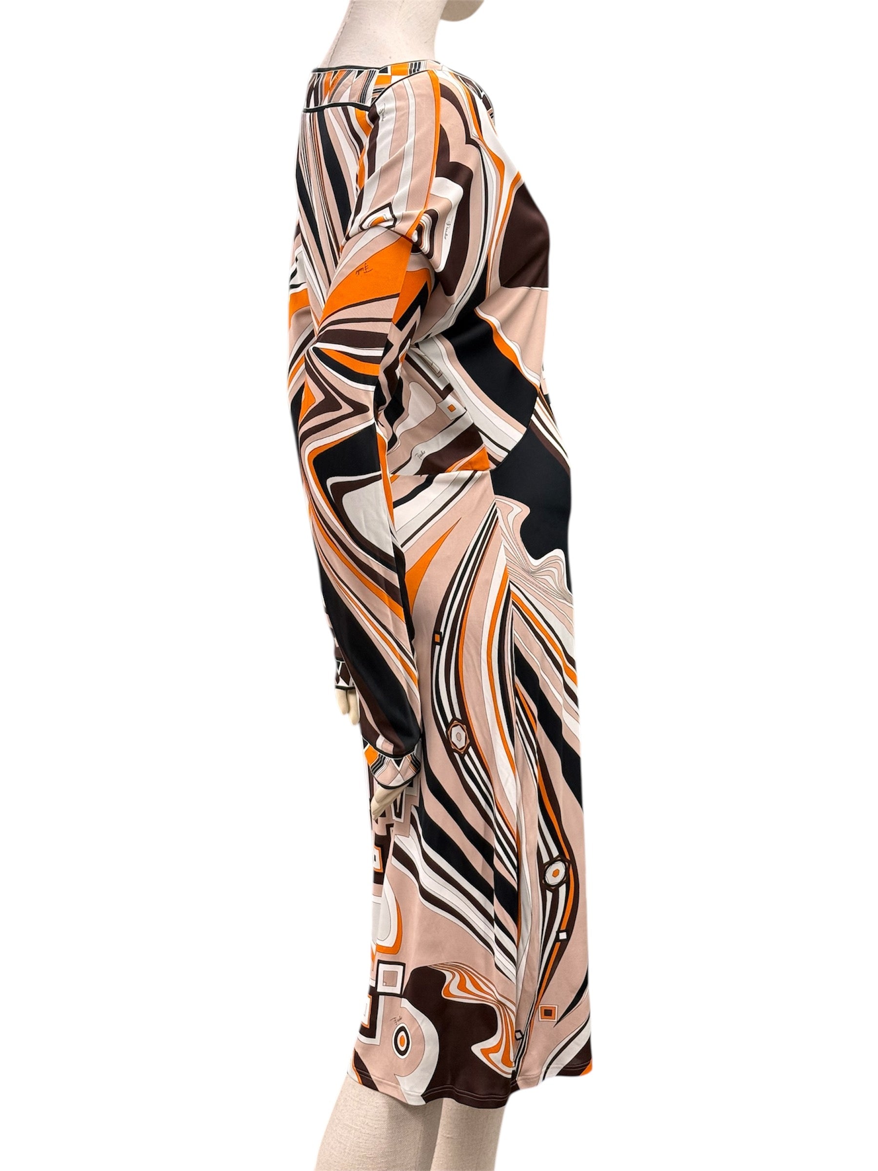 Emilio Pucci Geometric Print Dress