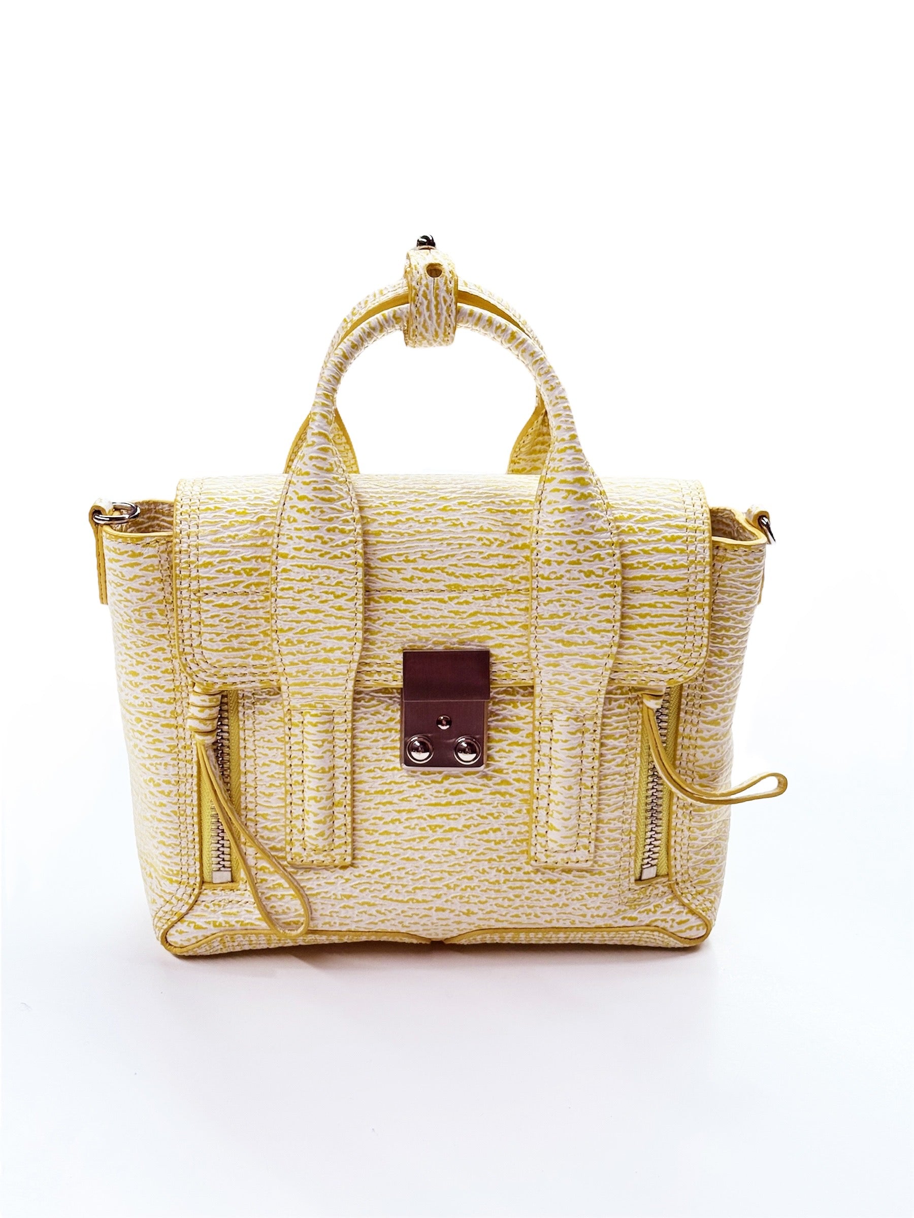 3.1 PHILLIP LIM PASHLI MINI TEXTURED LEATHER BAG