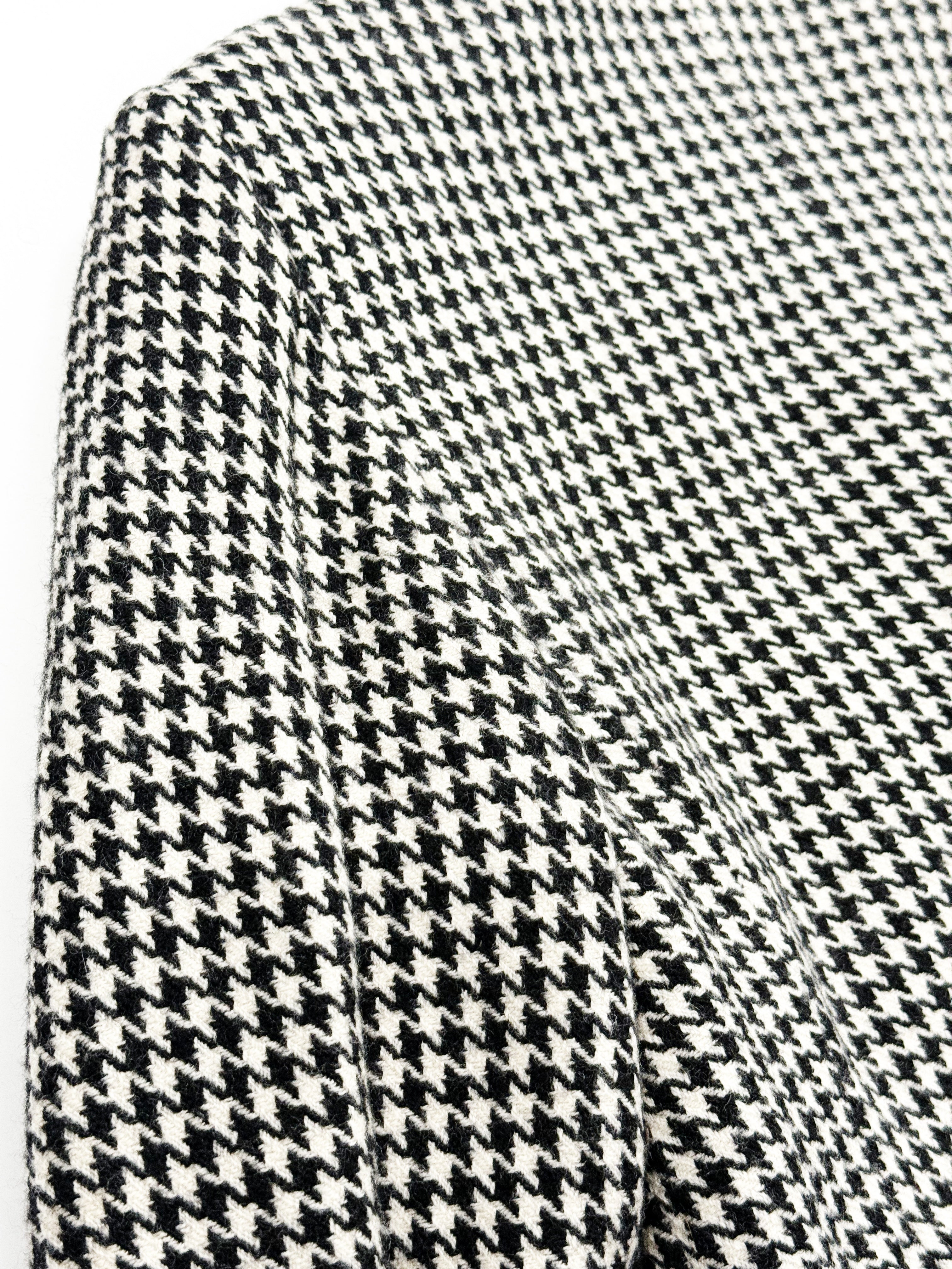 Gianni Versace Houndstooth Wool Blazer