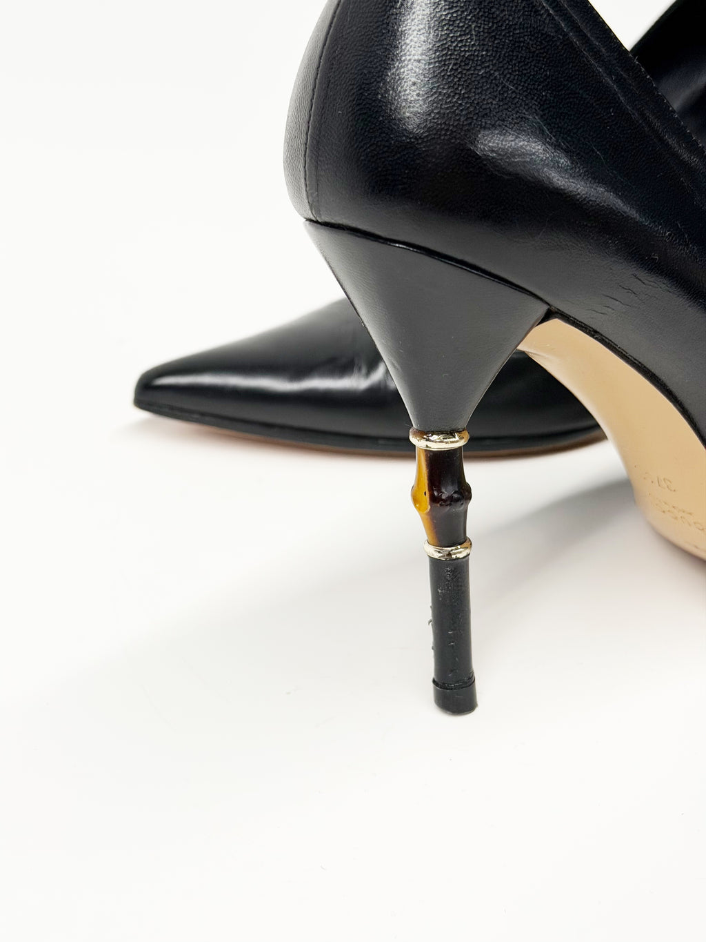 GUCCI BAMBOO HEEL PUMPS — 2000s ARCHIVE
