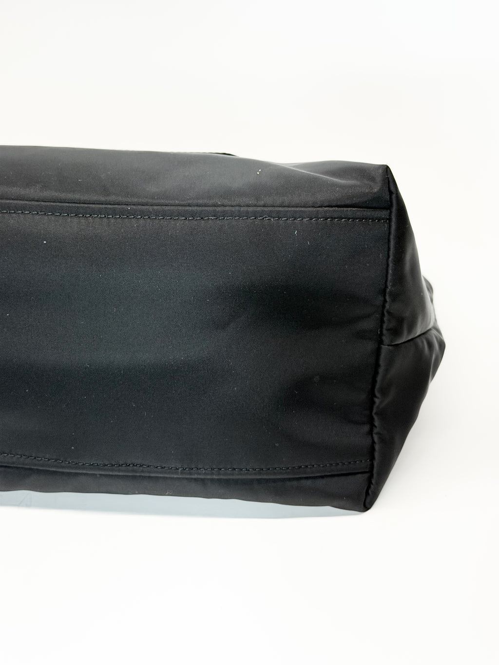 PRADA Black Nylon Tote Bag